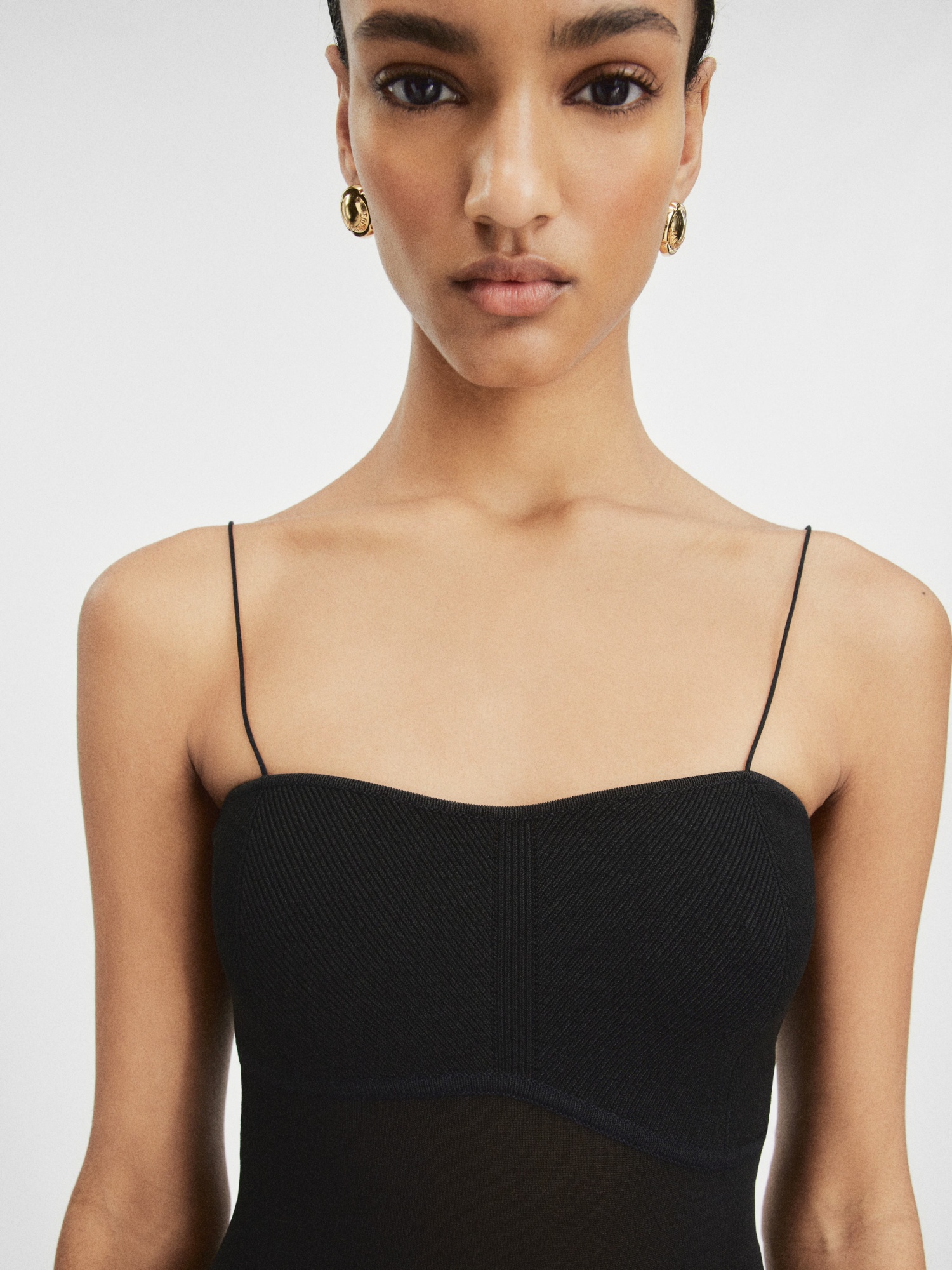 Jacquemus La Robe Fino In Black