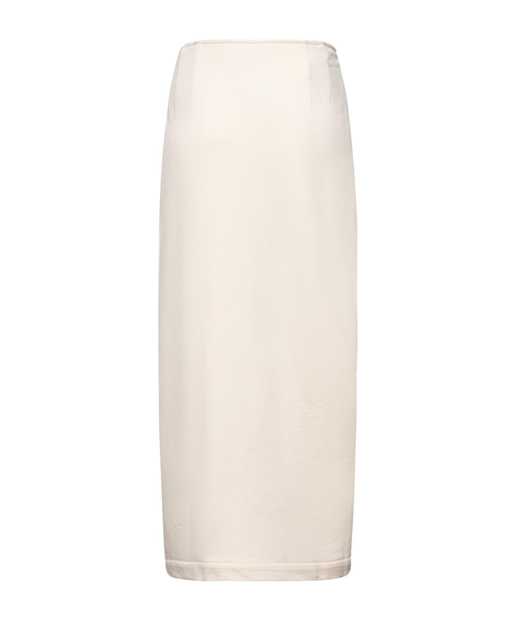 Shop Dries Van Noten Asymmetric Hem Midi Skirt In White