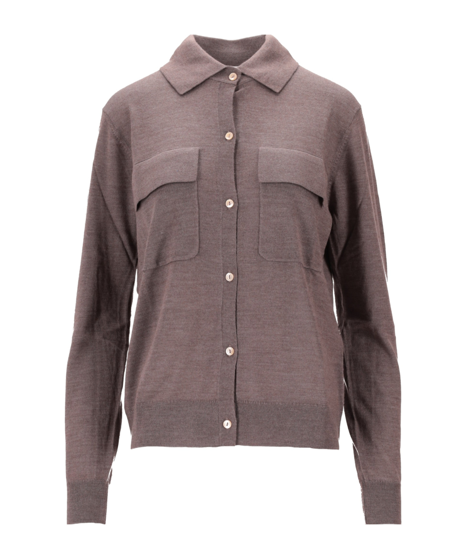 P.a.r.o.s.h Pocket Cardigan In Brown
