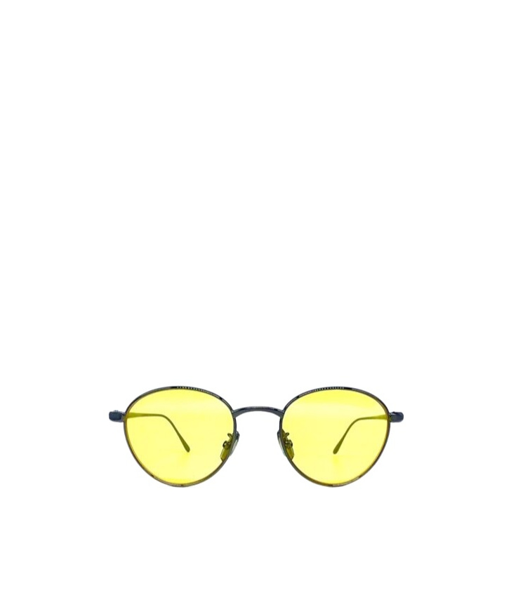 Loewe Round Frame Sunglasses In Yellow