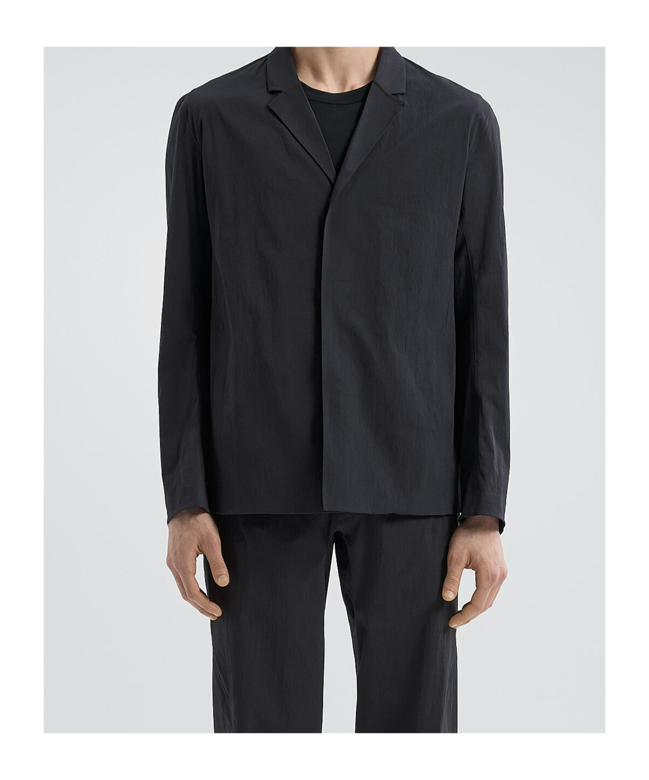 Arc'teryx Spere Tech Lightweight Shirt Jacket In Black