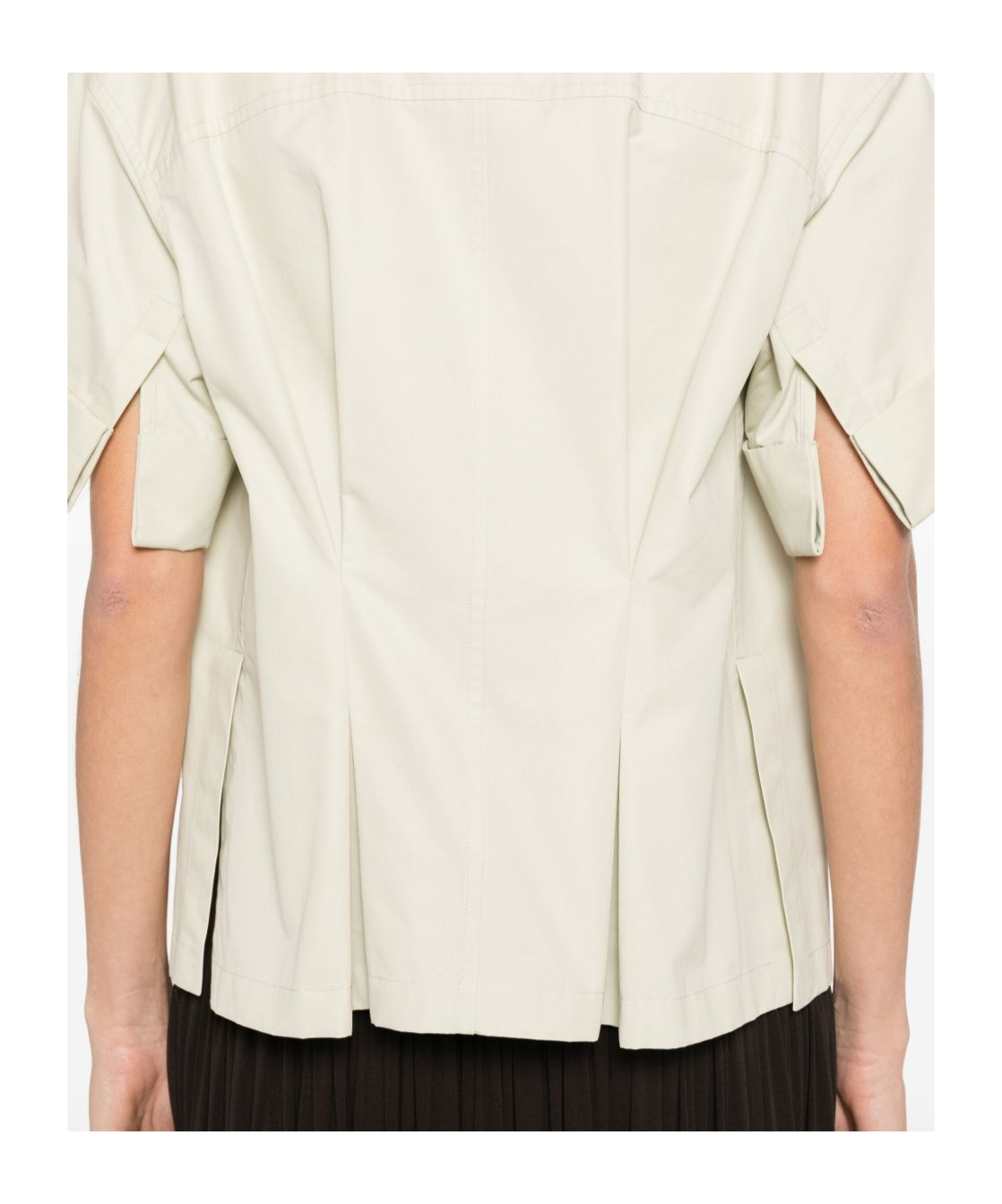 Jil Sander Cotton Shirt In Neutral