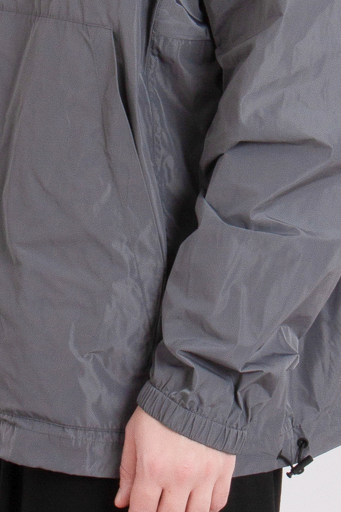 Dsquared2 Technical Fabric Urban Windbreaker In Gray
