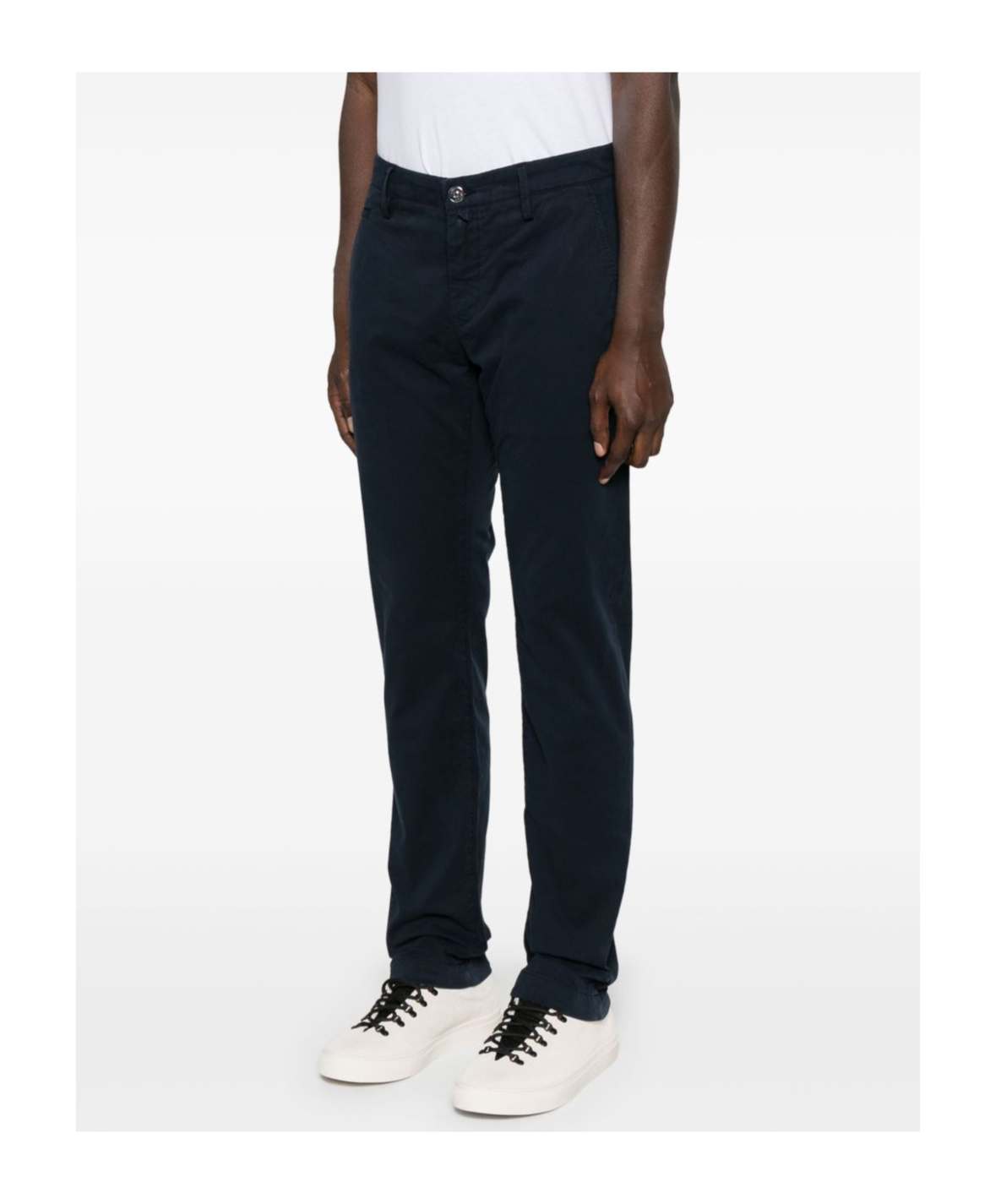 Jacob Cohen Belt-loop Casual Pants In Black