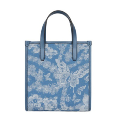 Etro Small Denim Love Trotter Bag With Pegaso Symbol