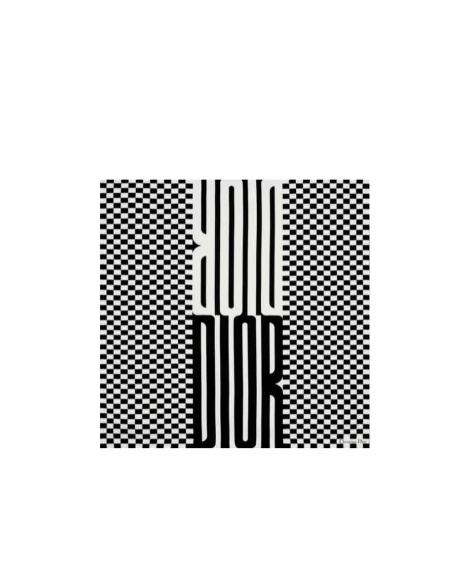 Dior Pattern Silk Scarf