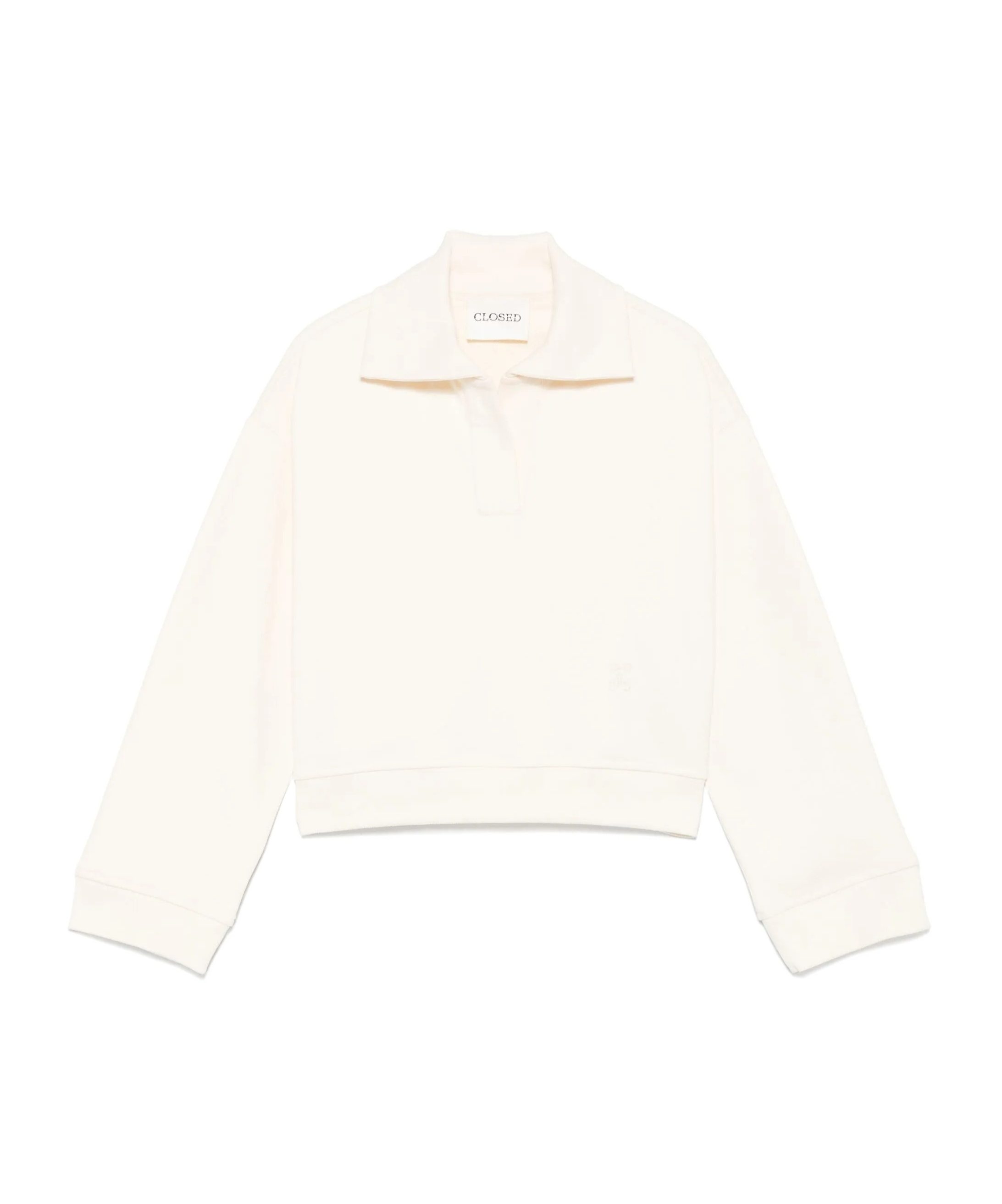 Closed Polo-collar Sweatshirt