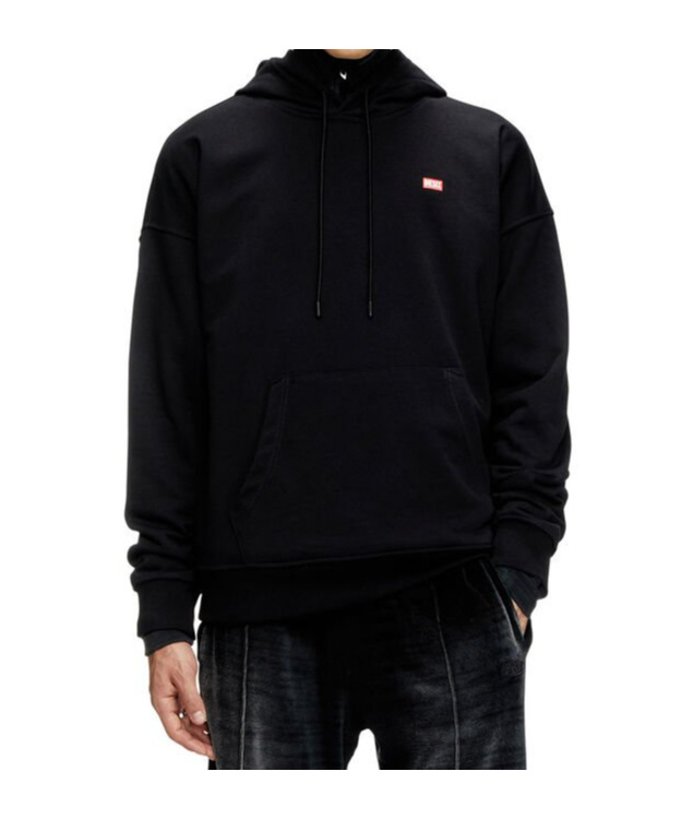 Diesel Long-sleeved Sweater In Black