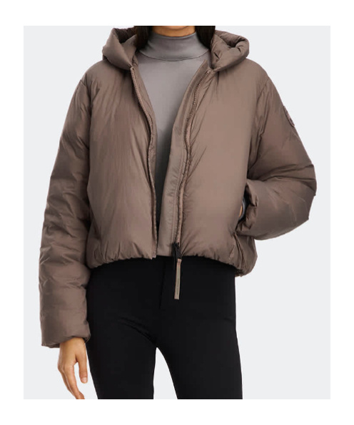 Canada Goose Elba Down Jacket In Animal Print