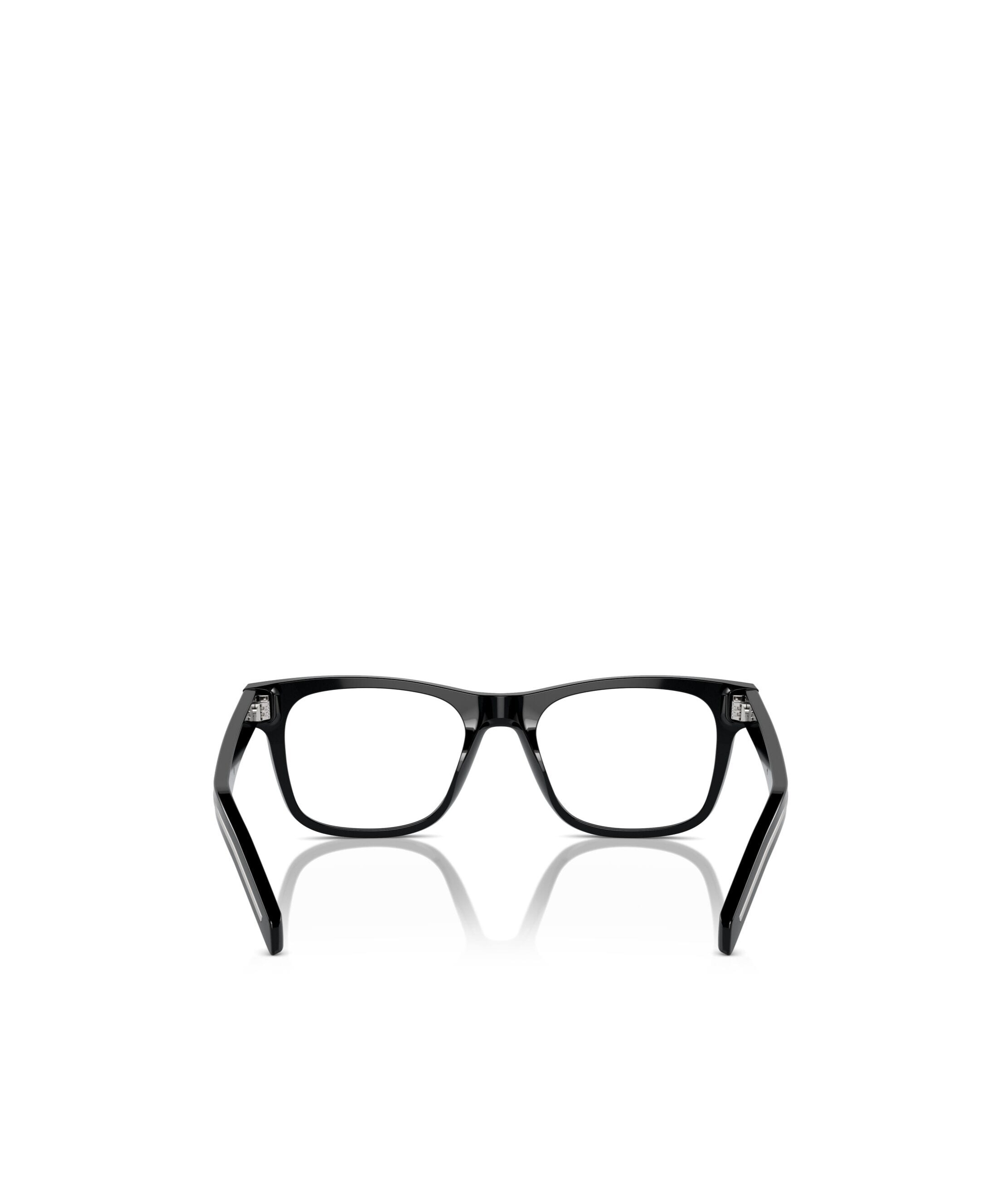 Prada Eyewear Square Frame Glasses In Black