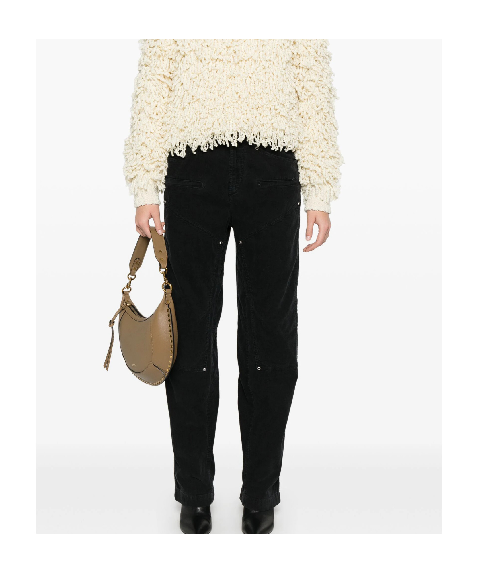 Isabel Marant Emmy Straight-leg Jeans In Black