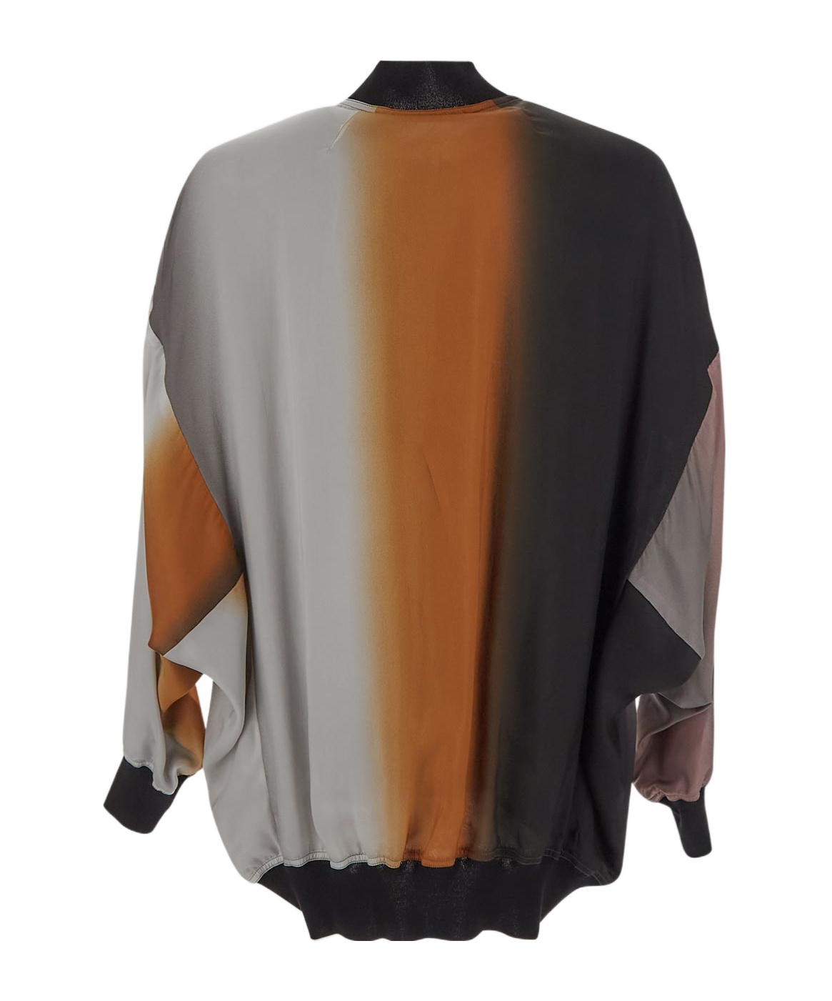Rick Owens Long-sleeved Zipper Casual Jacket In Black