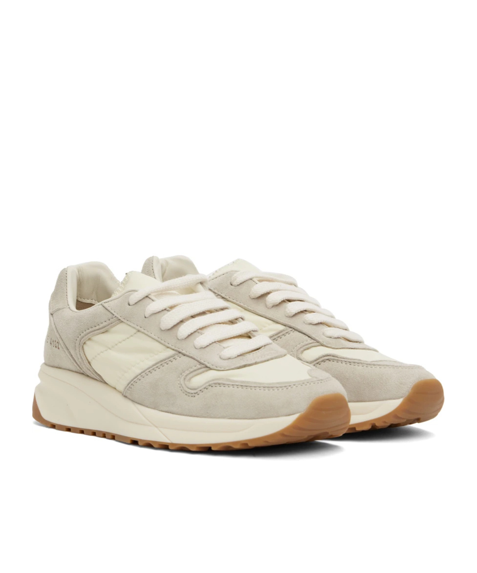 Shop Common Projects Track Premium Sneakers In Nude