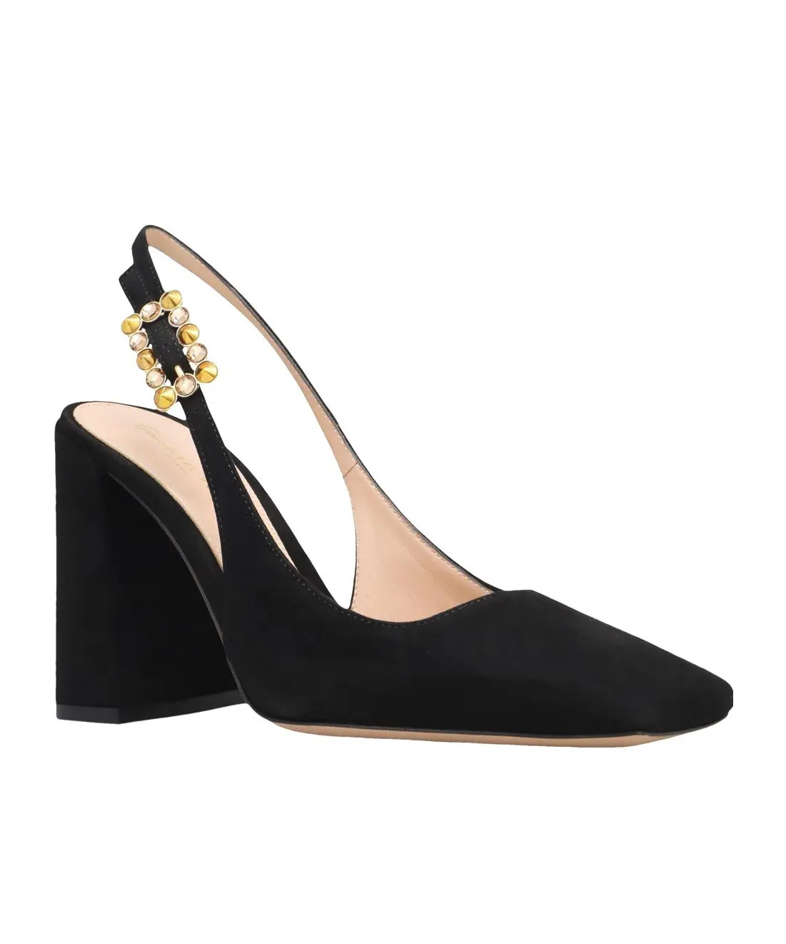 Gianvito Rossi Wondy 95 Velvet Slingback Pumps In Black