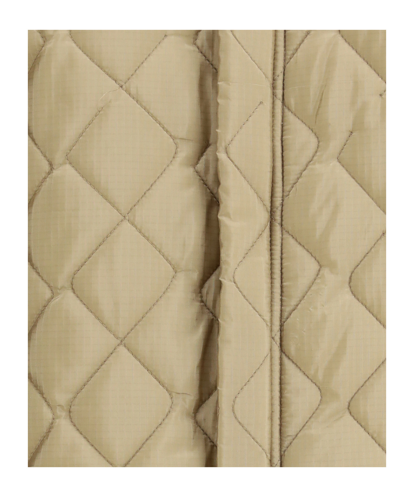 Maison Margiela Quilted Snap-button Bomber Jacket In Brown