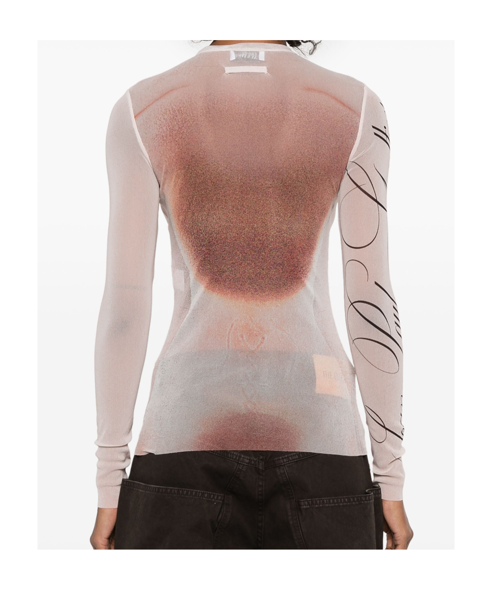 Shop Jean Paul Gaultier The Le Classique Top In Pink