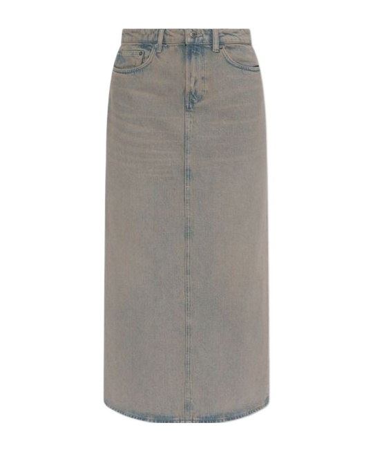 Samsoe & Samsoe Samsoe Samsoe Classic Denim Midi Skirt