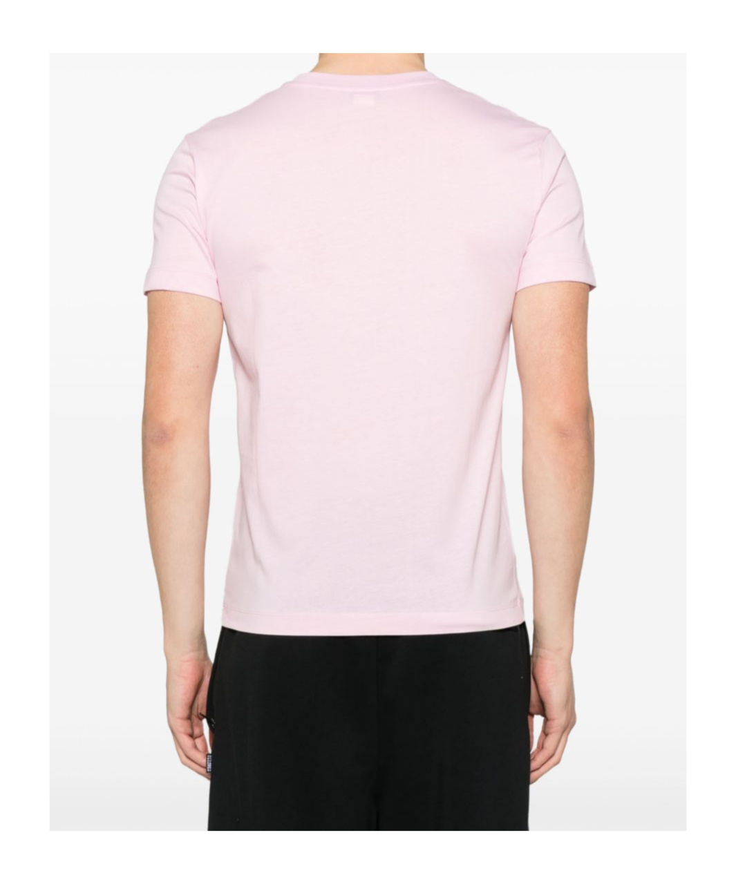 Patou Cotton T-shirt With Bold Logo And Relaxed Fit In Pink