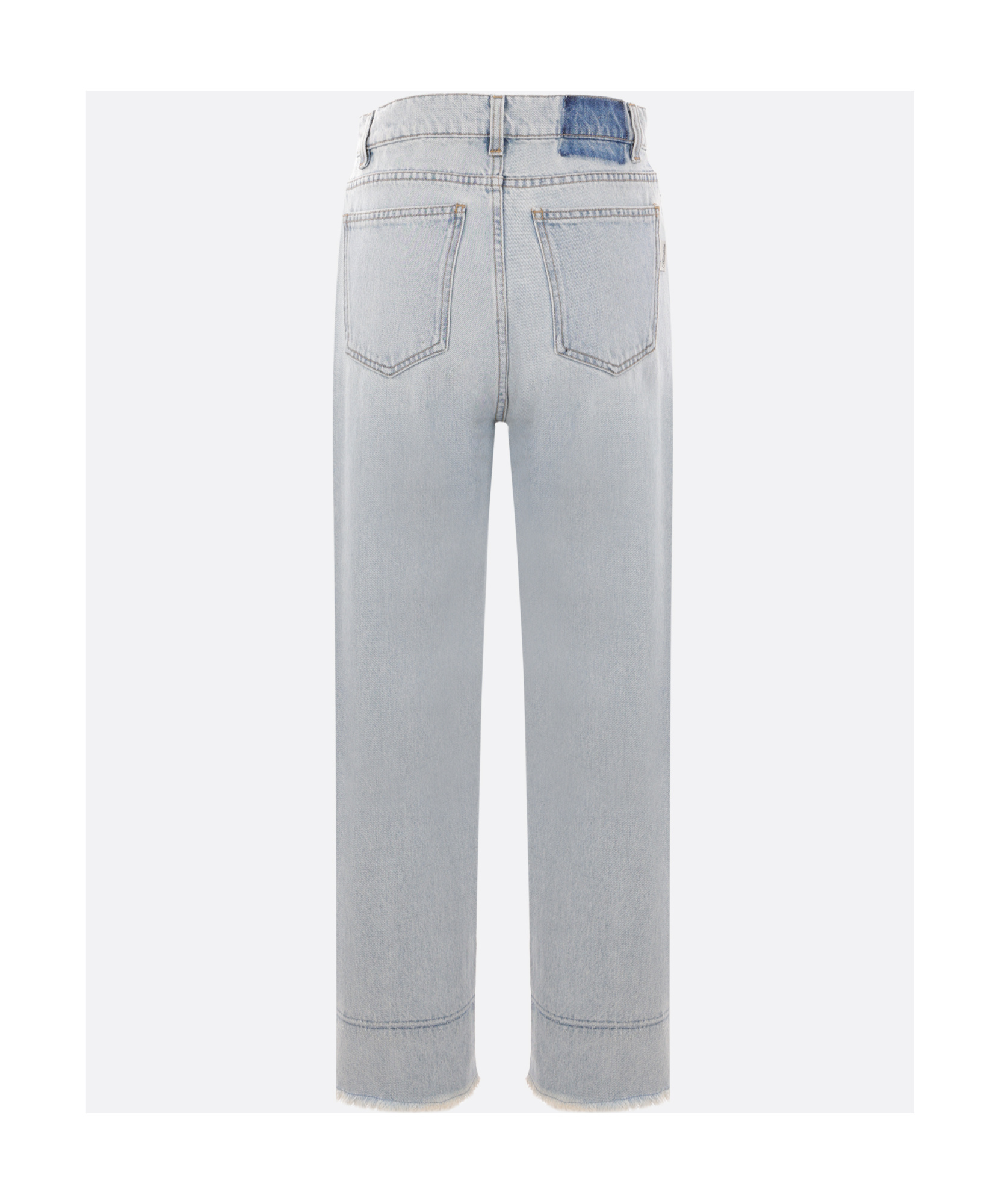 Blumarine Jeans In Cyan Cotton In Gray