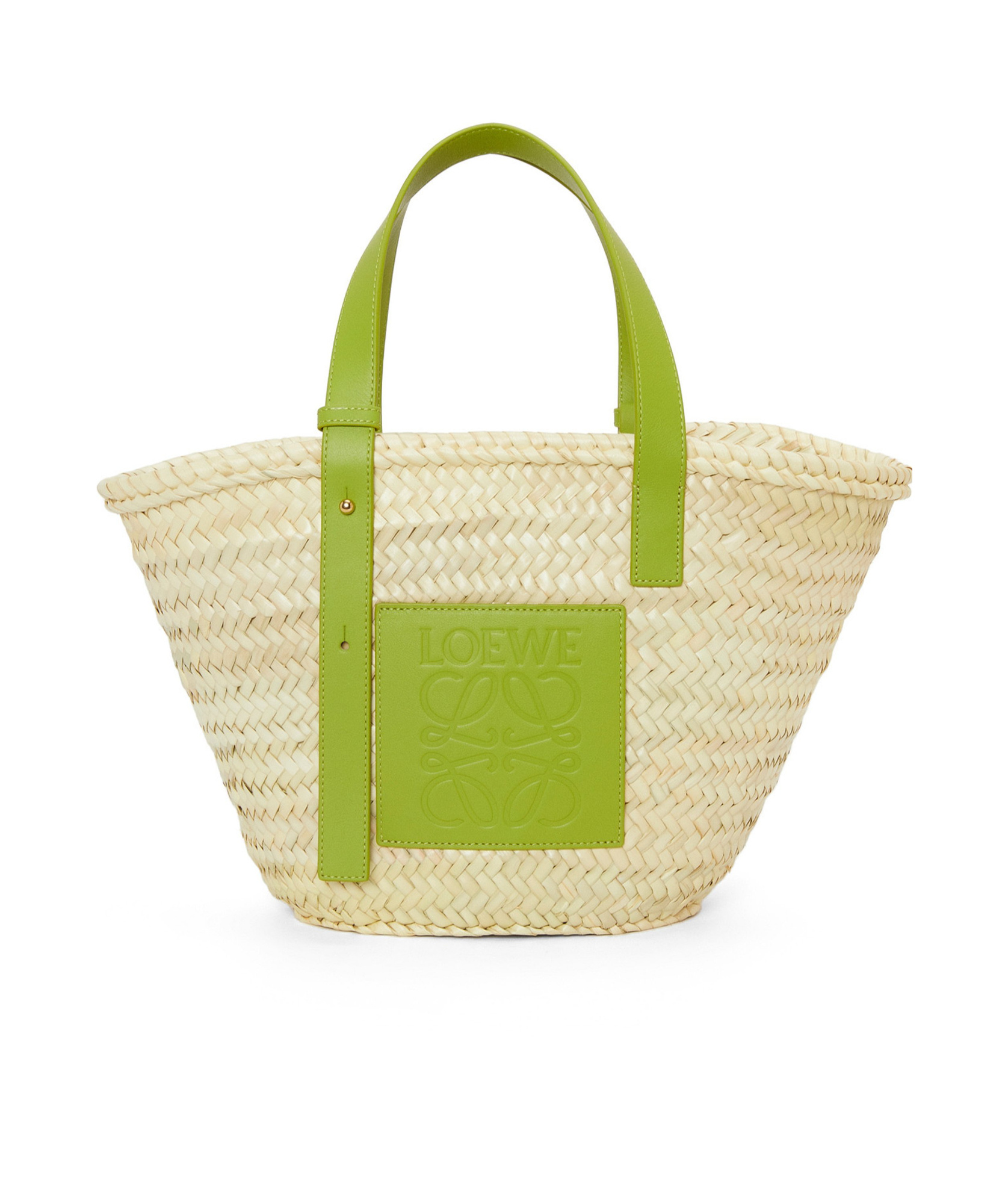 Loewe Basket Shoulder Bag In Beige