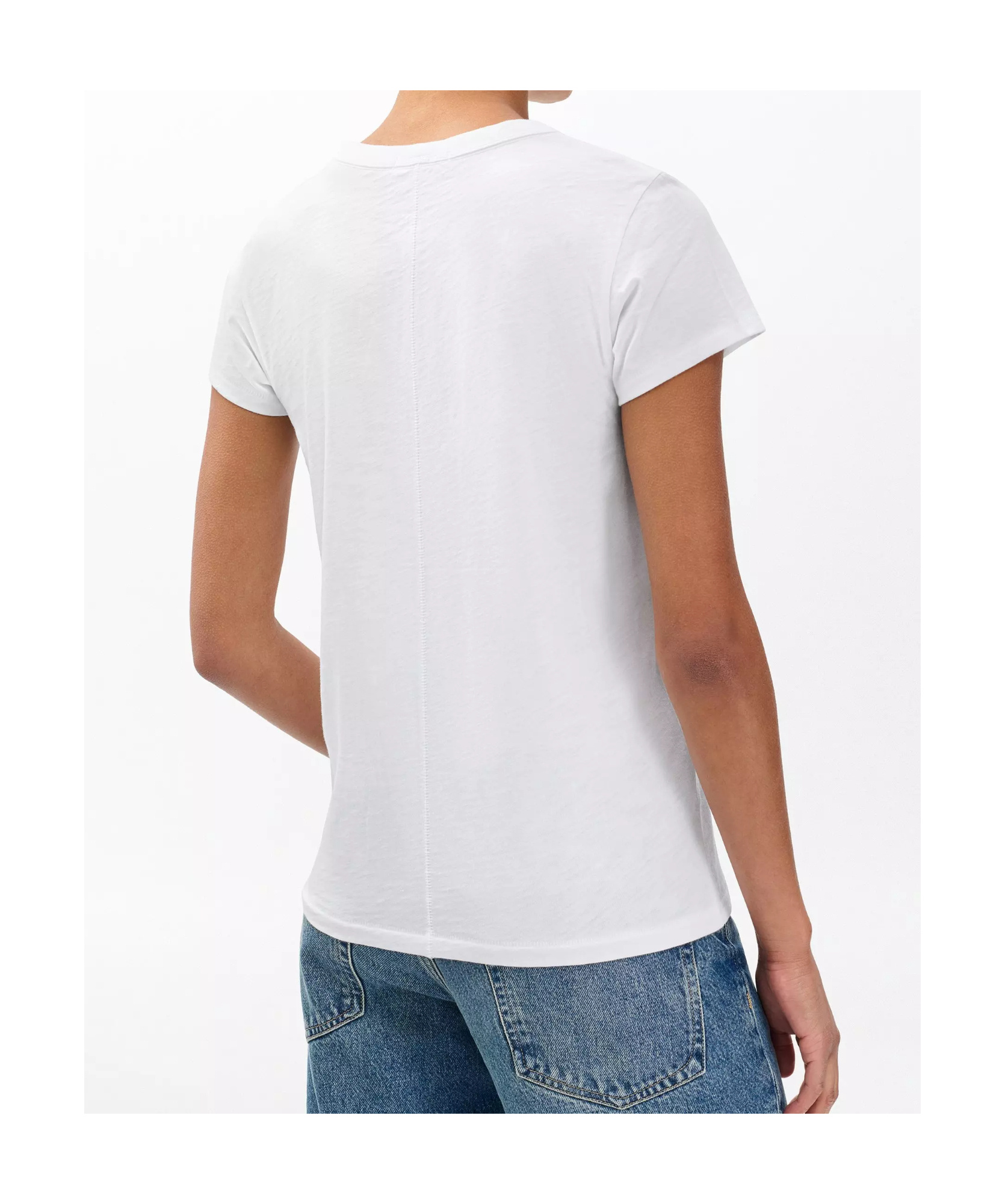 Rag & Bone Short-sleeved T-shirt In White