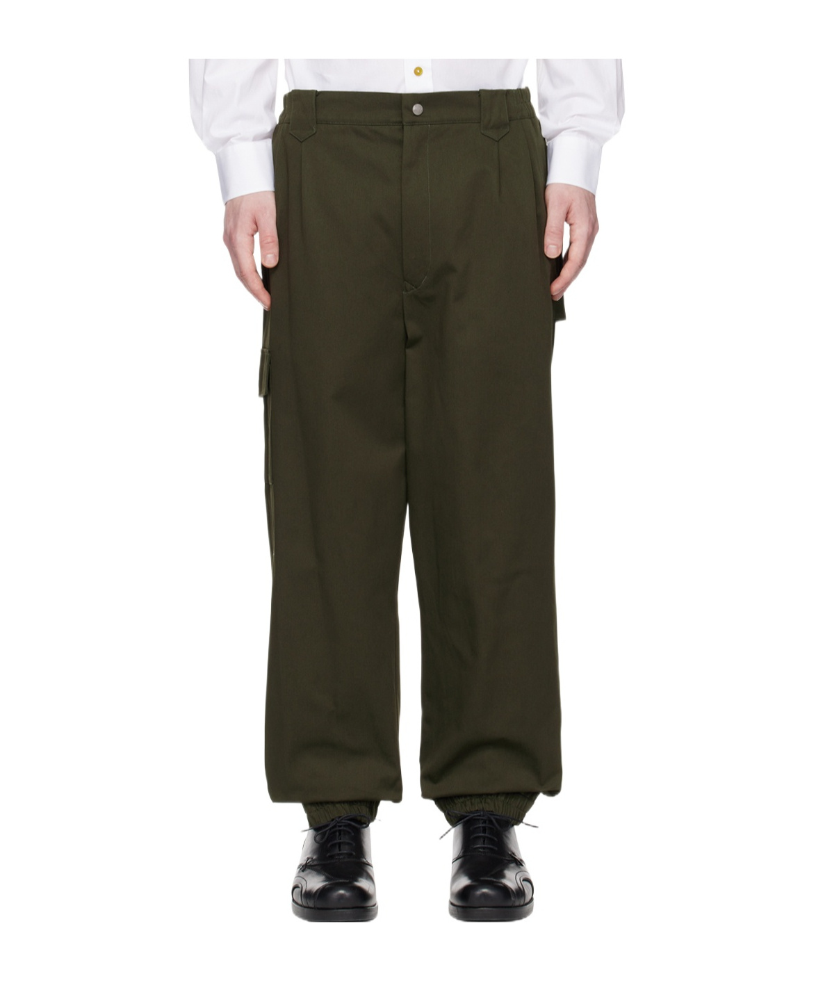 Vivienne Westwood Belt Loop Work Casual Pants In Black