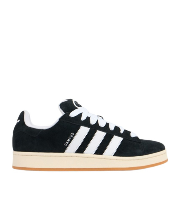 Adidas Originals Black Suede Leather Sneaker