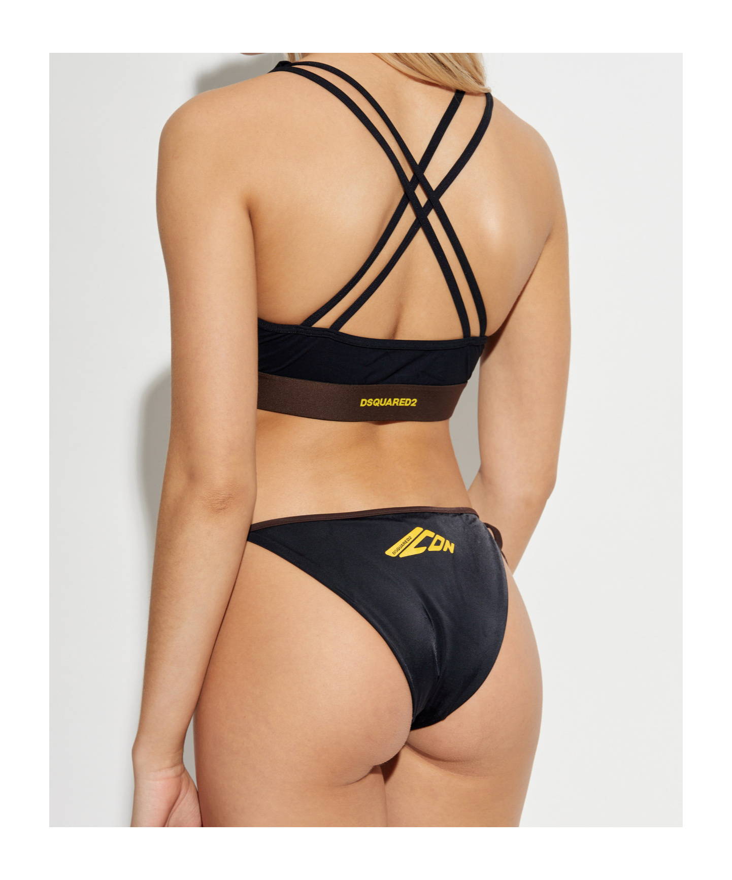 Dsquared2 Sleeveless Underwear In Black