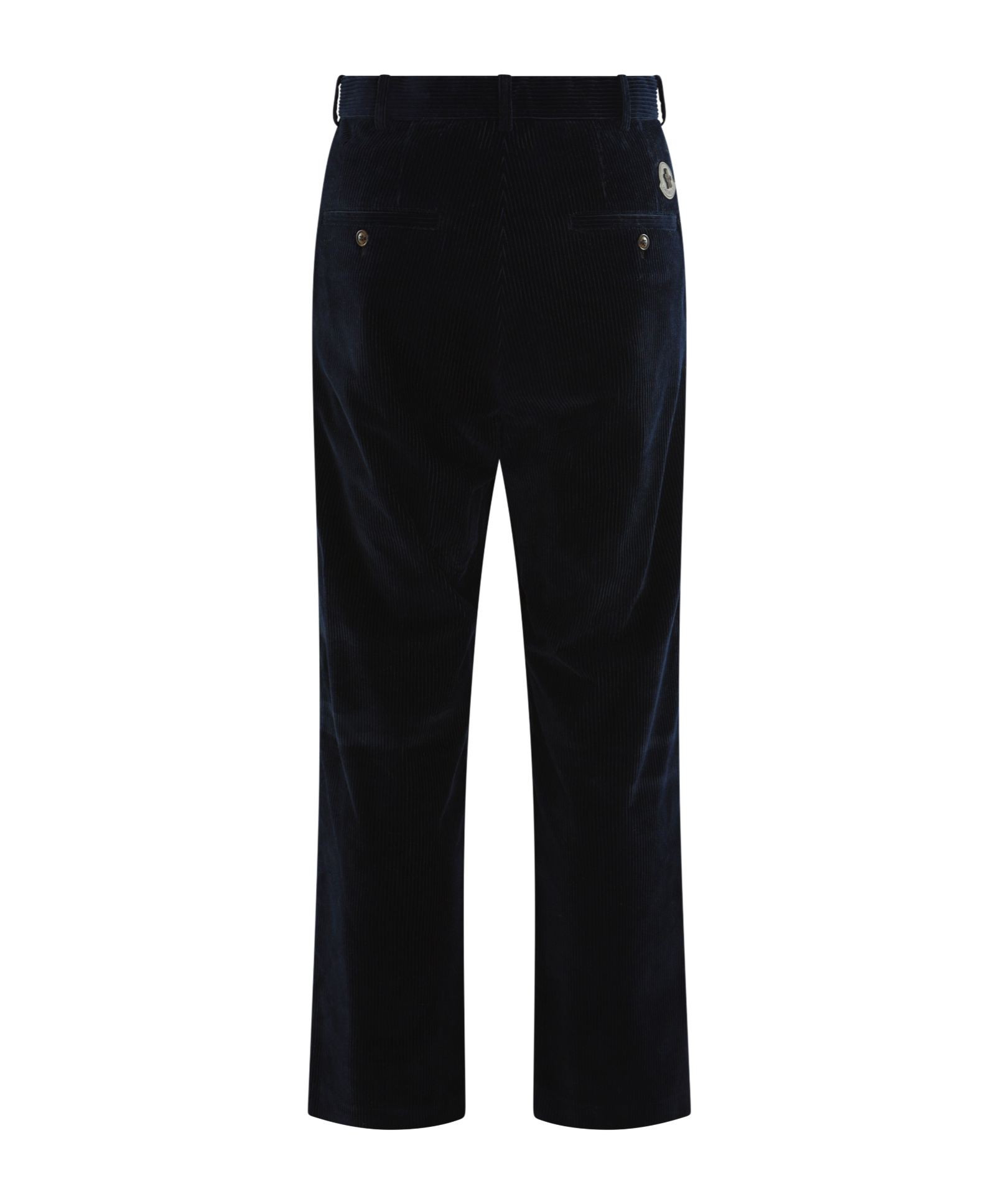 Moncler Belt-loop Casual Pants In Blue