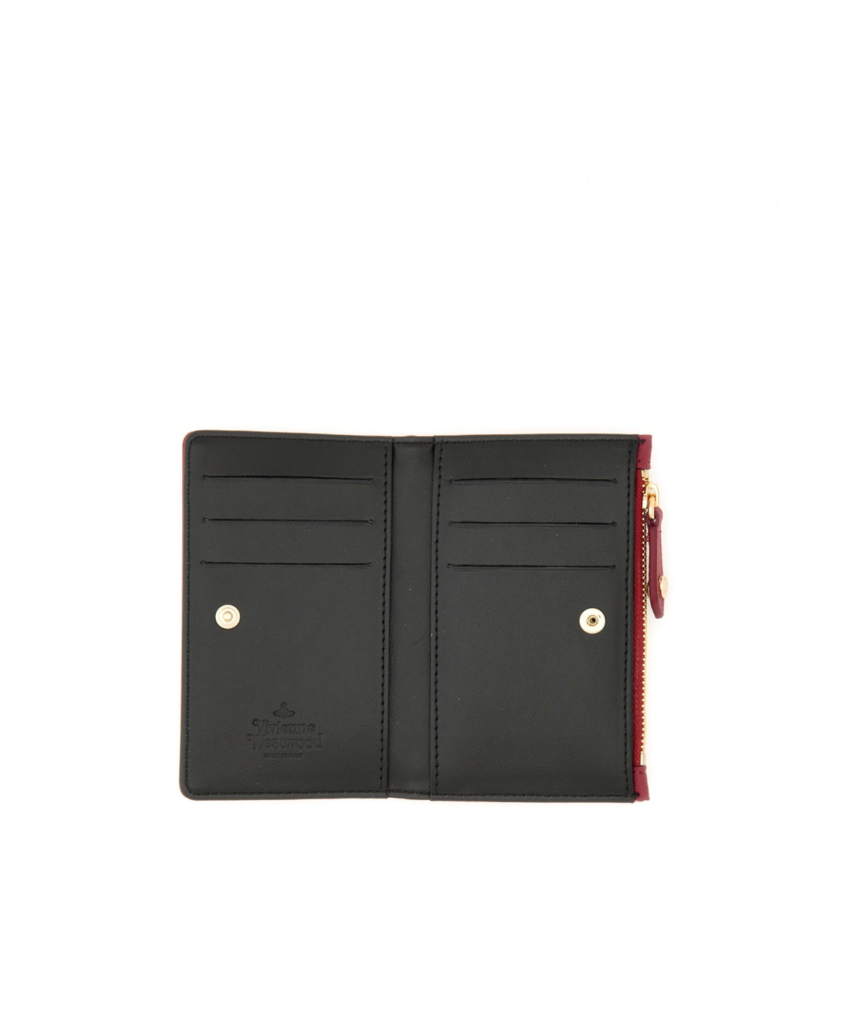 Vivienne Westwood Women Zippered Card Holder In Red