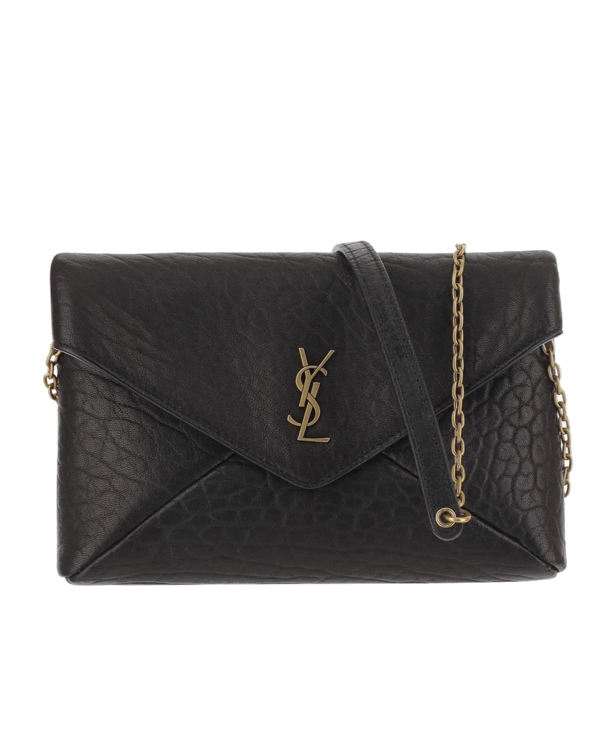 Saint Laurent Flap Shoulder Bag In Black
