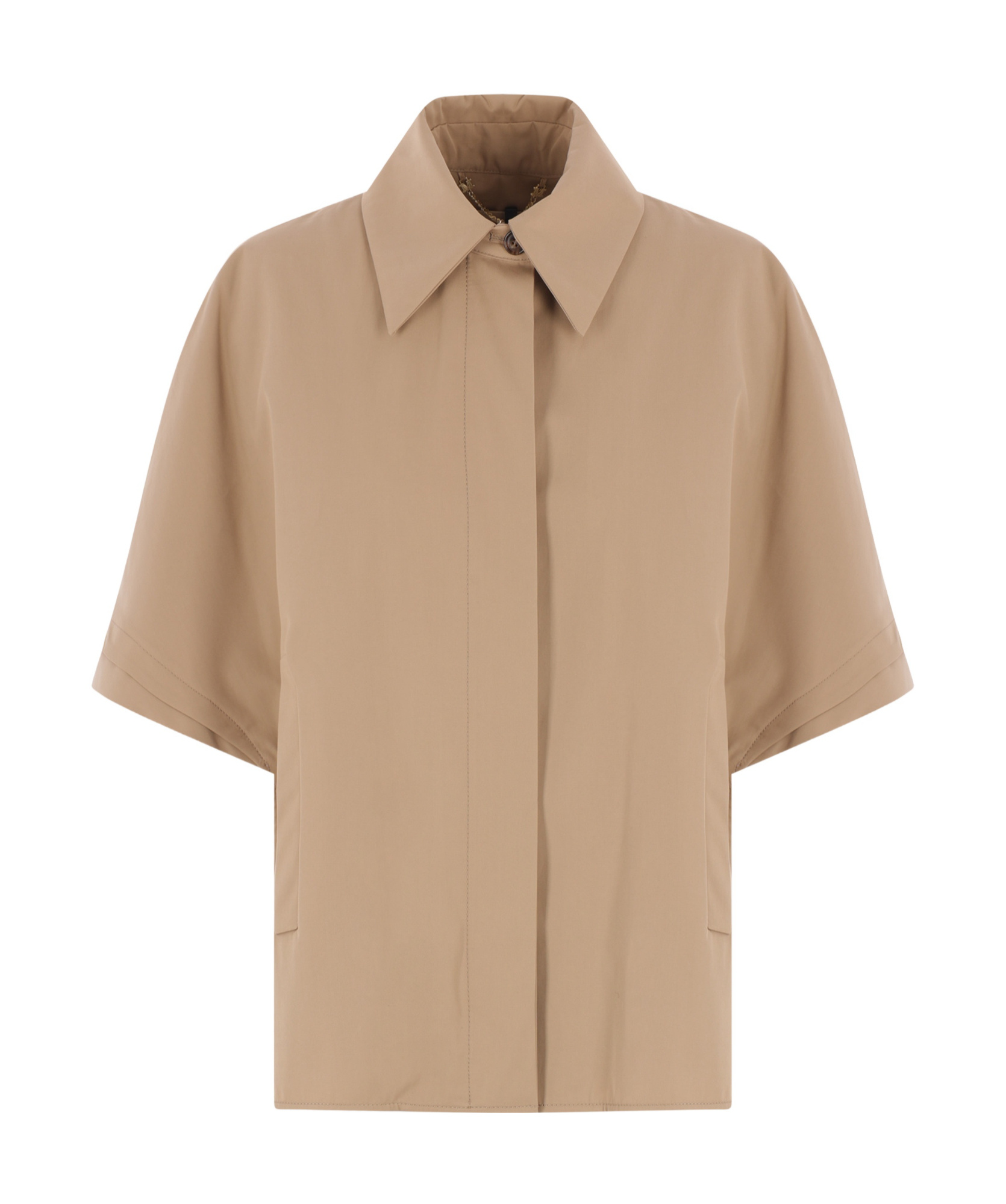 Max Mara Parole Cape In Nude