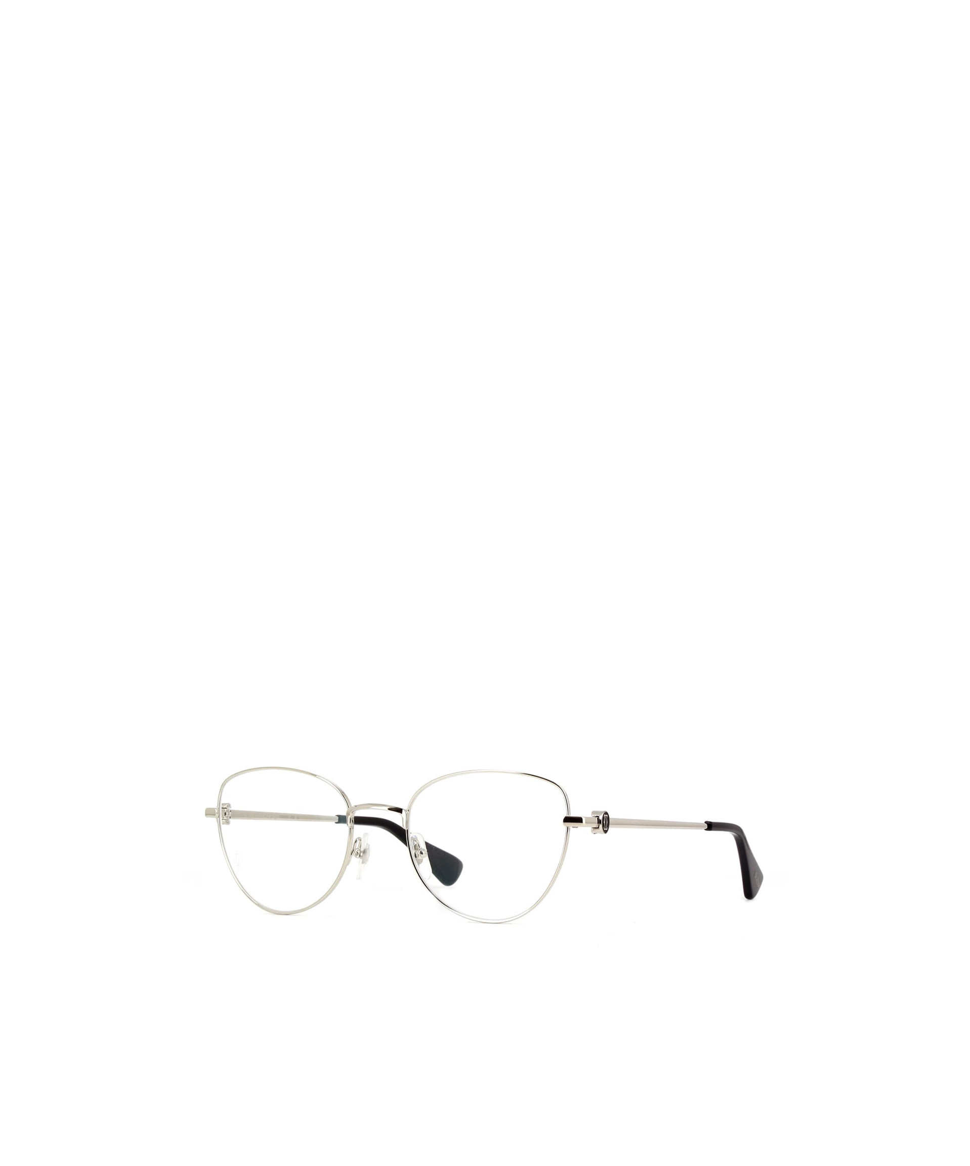Cartier Ct0490o Butterfly Frame Glasses In White