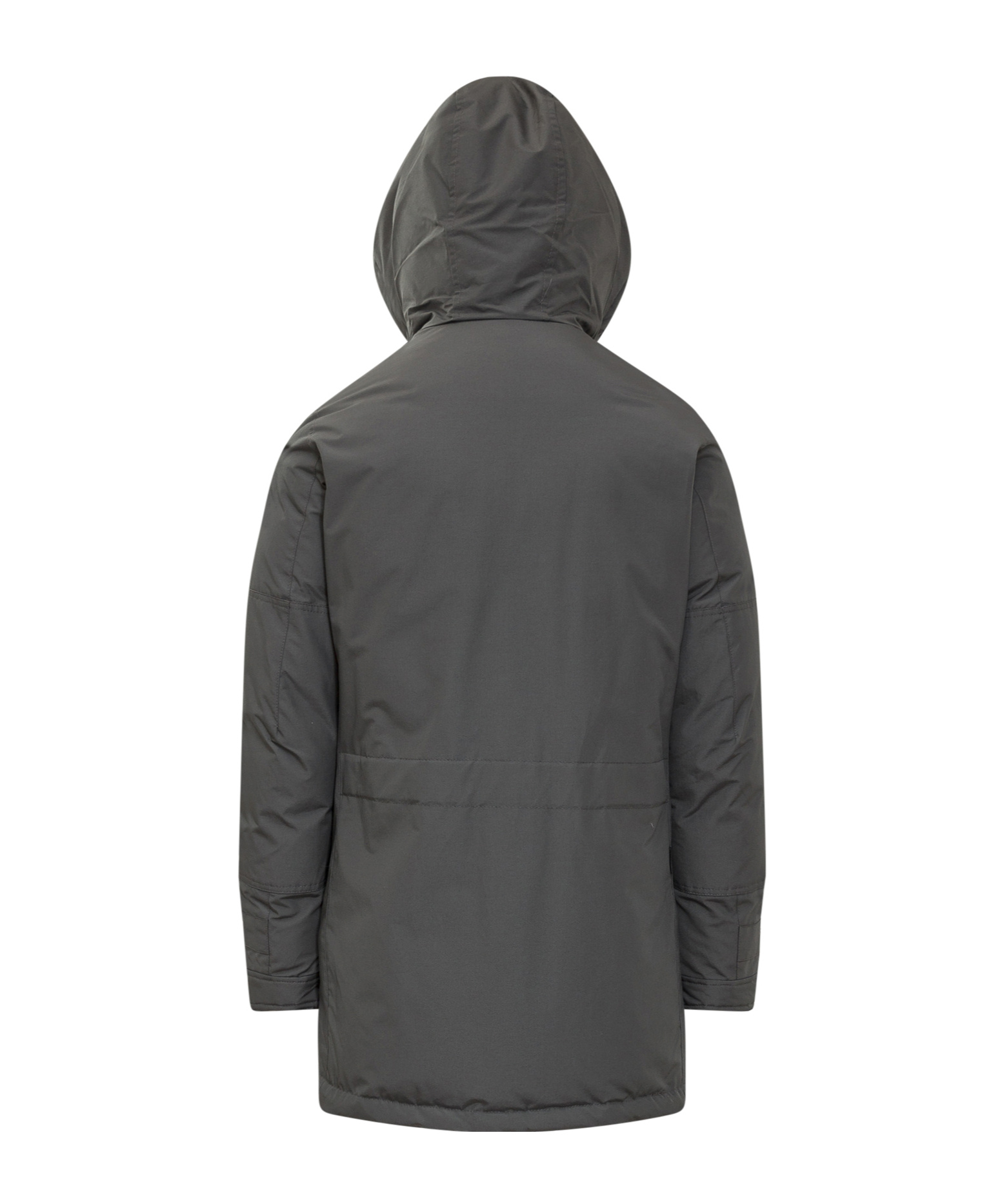 Woolrich Polar High Collar Parka In Black