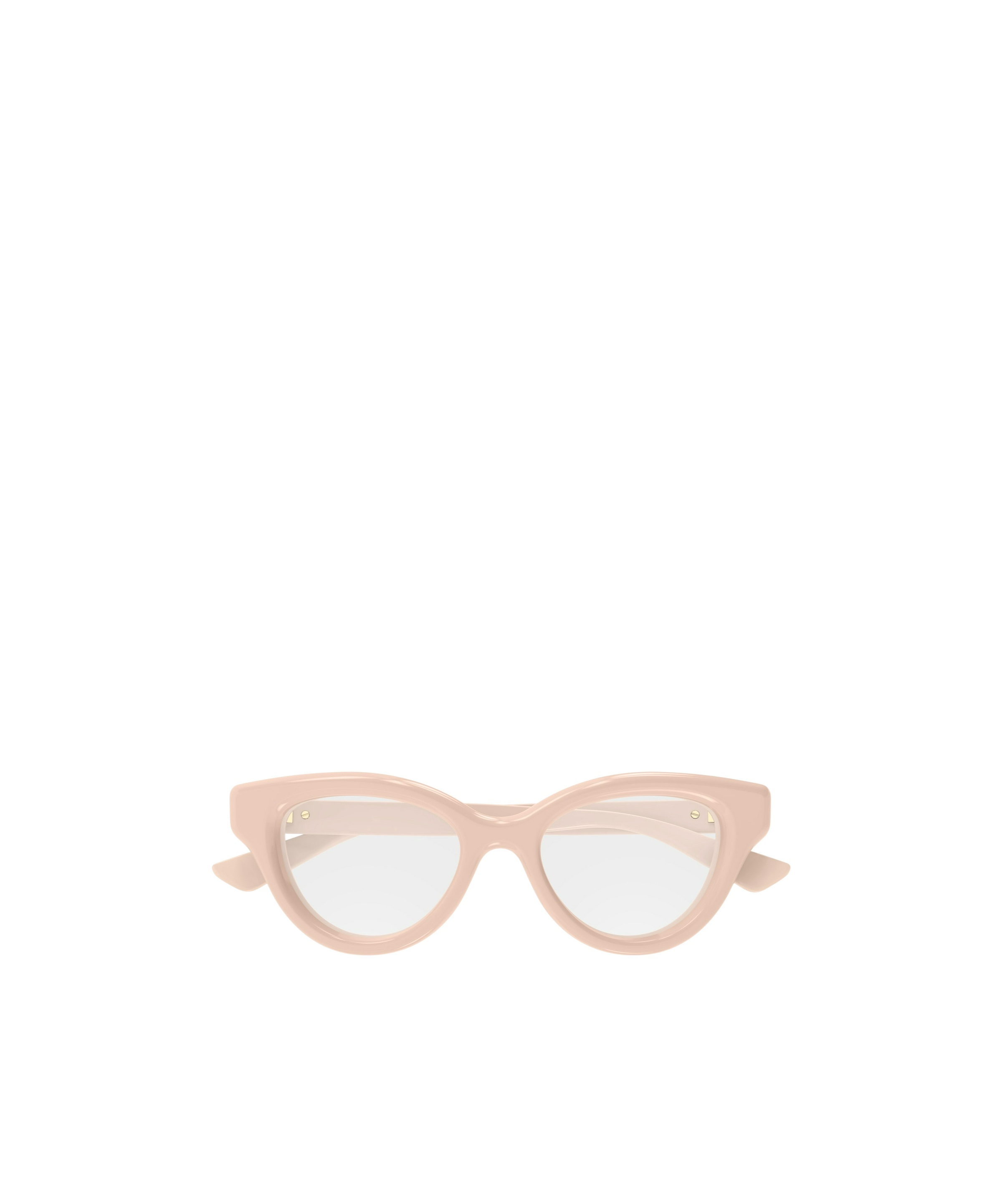 Gucci Geometrically Framed Flat Mirror In Nude