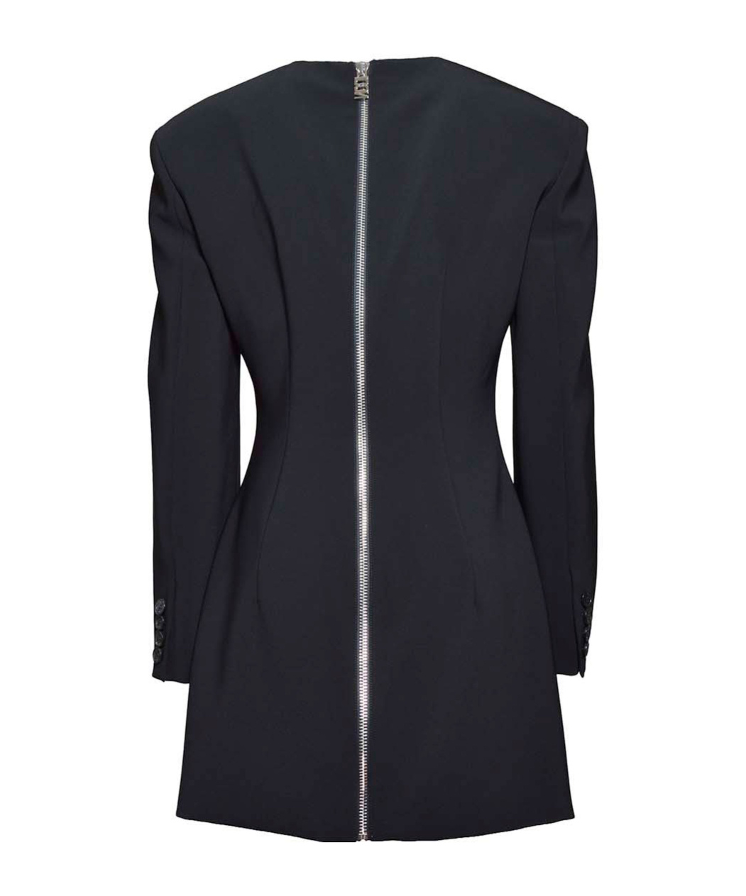 Shop Dsquared2 Long-sleeved Mini Dress In Black