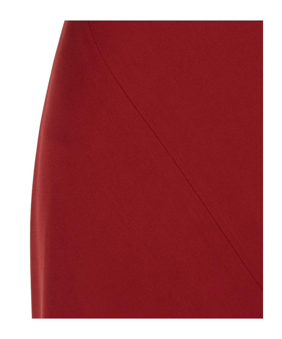 Antonelli Cowl-neck Maxi Dress In Red