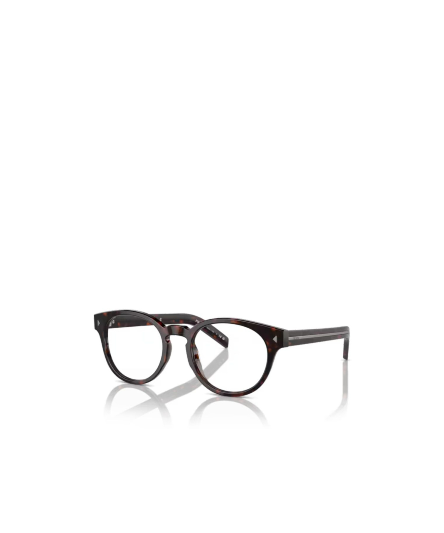 PRADA PRADA EYEWEAR ROUND FRAME GLASSES