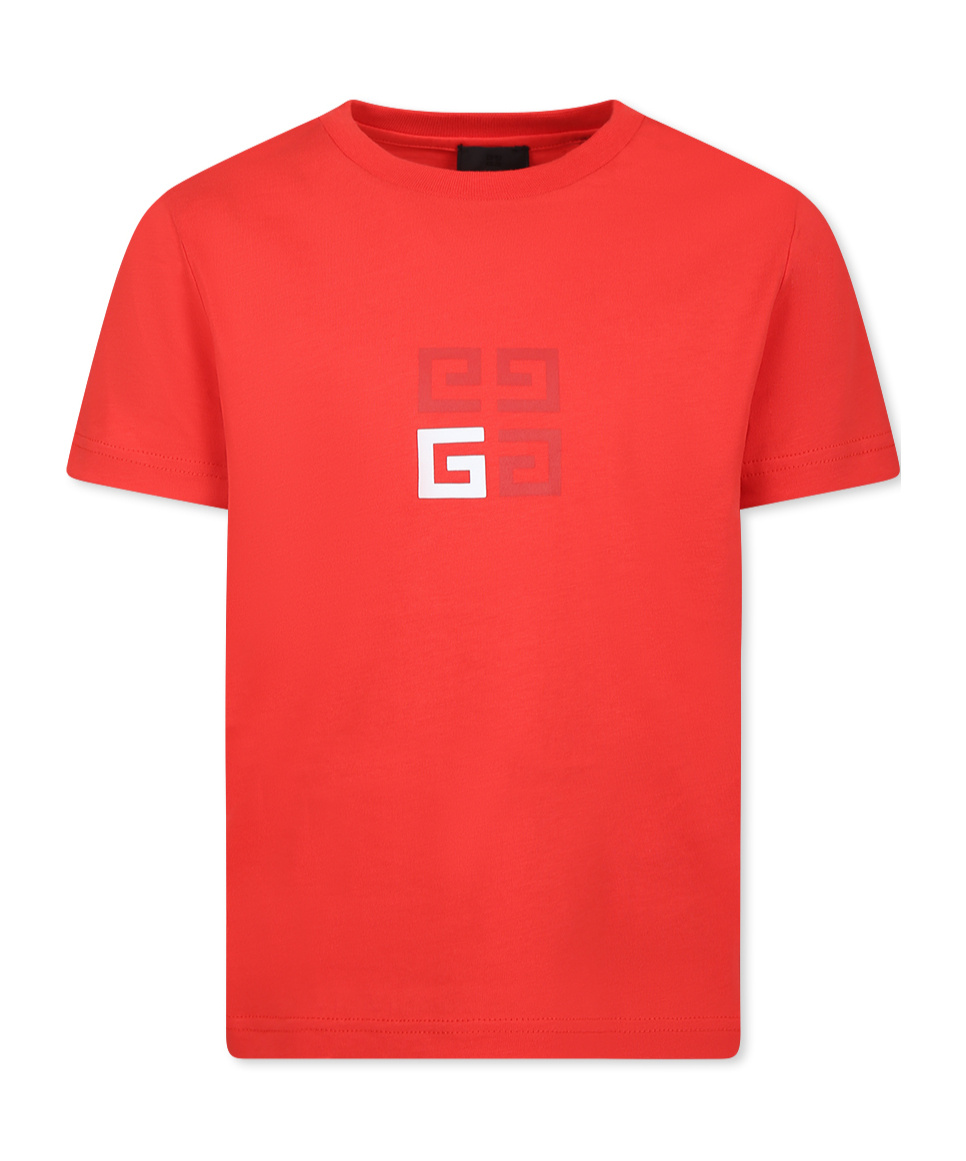 Givenchy 4g-print T-shirt In Red