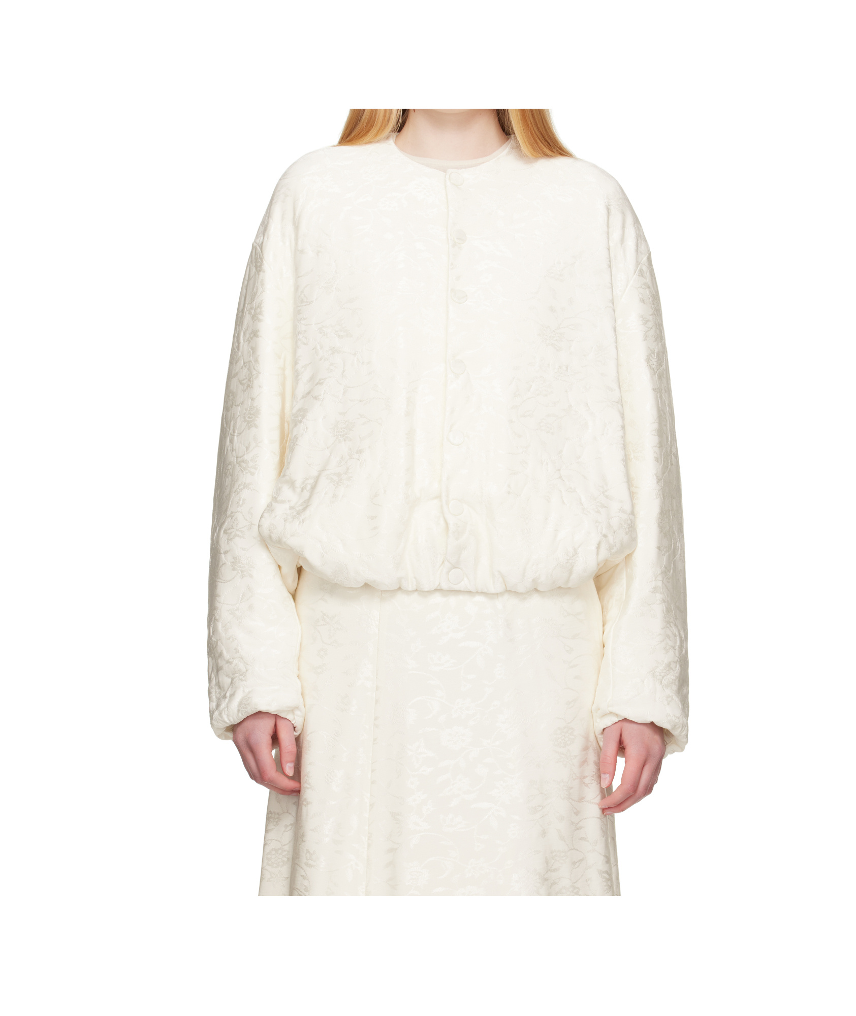 Jil Sander Jacquard Bomber Jacket
