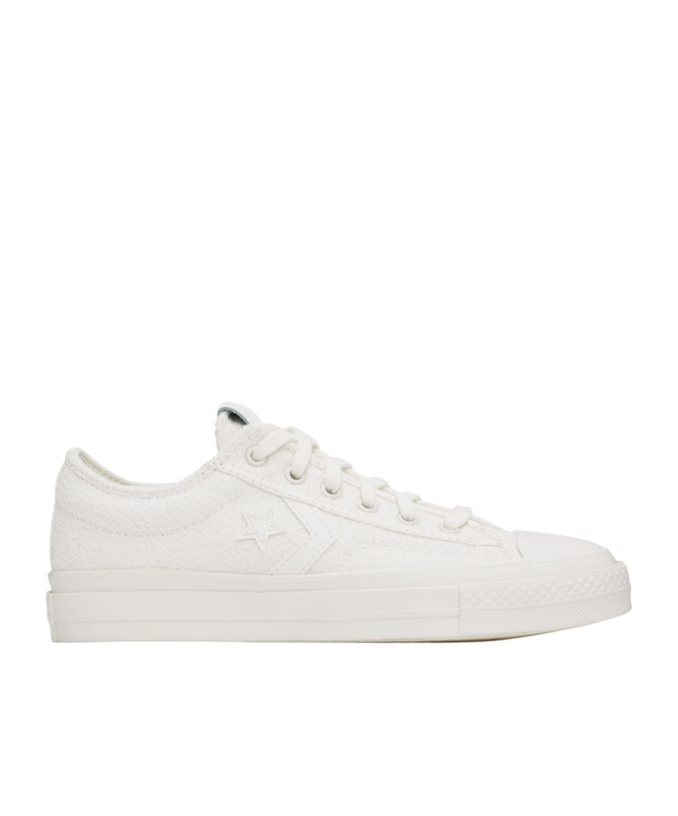 Converse Lace-up Low-cut Casual Shoes In White
