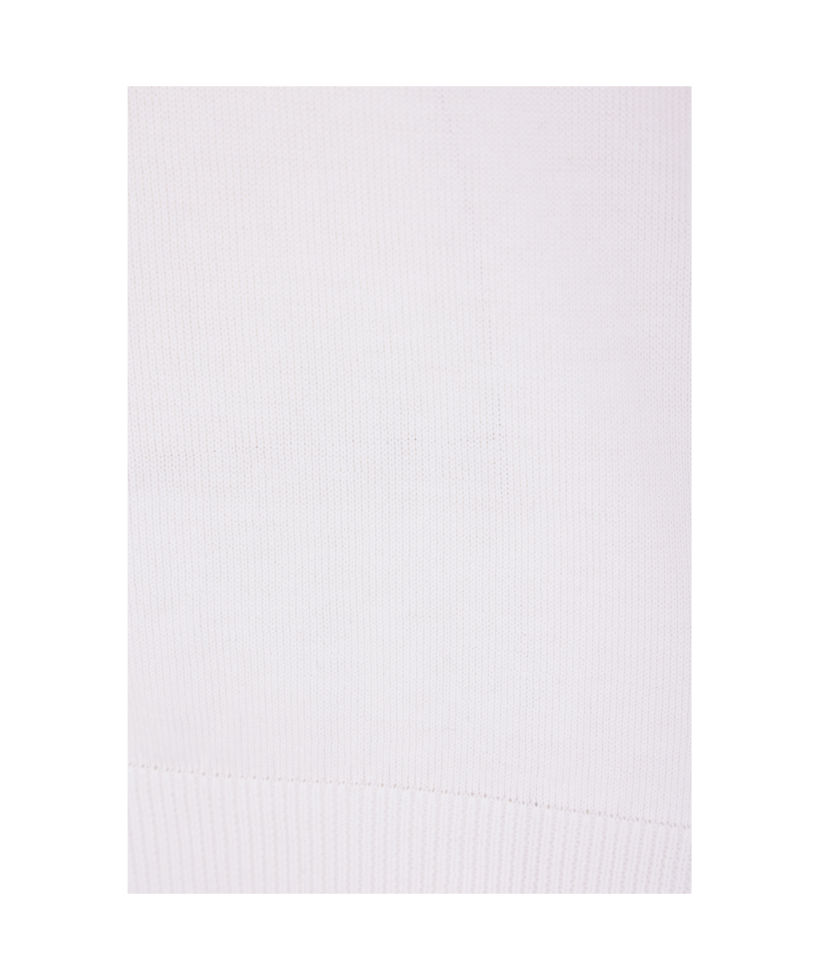 Roberto Collina Ribbed Collar Short Sleeves Polo Shirt In White
