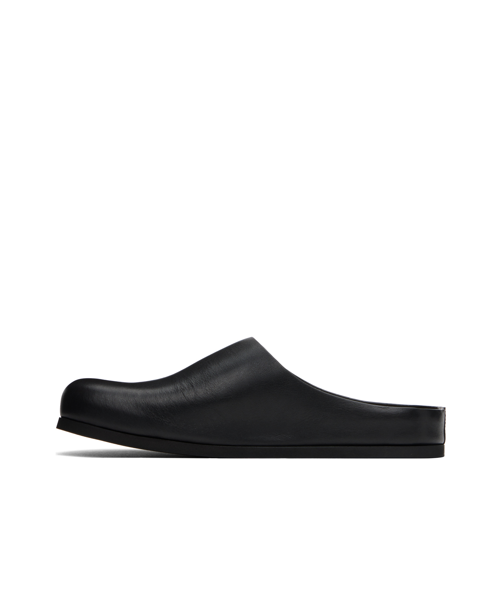 Common Projects Men's Leather Clogs In Black