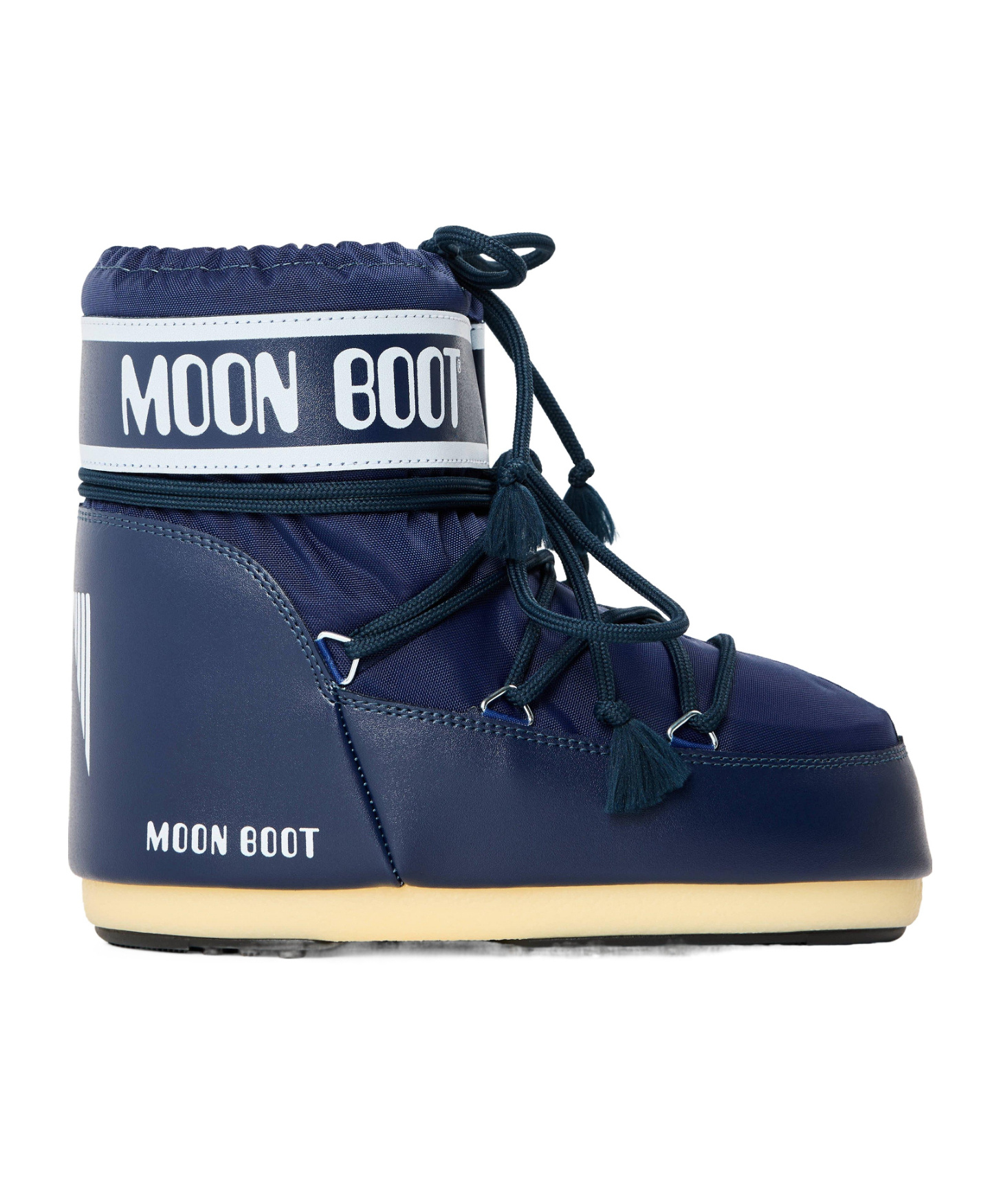 Moon Boot Icon Low Nylon Boots In Blue