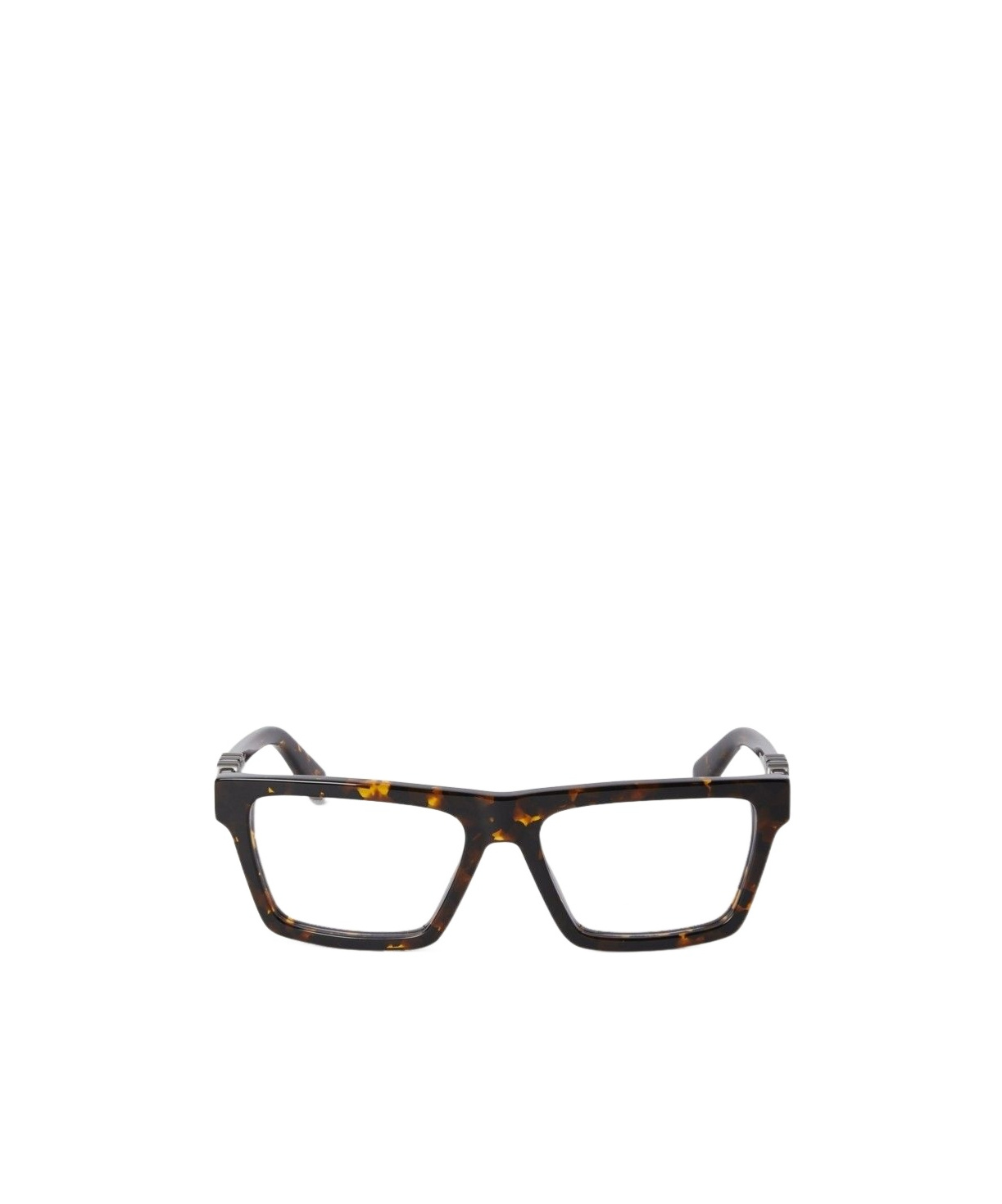 Off-white Square Mirror In Black