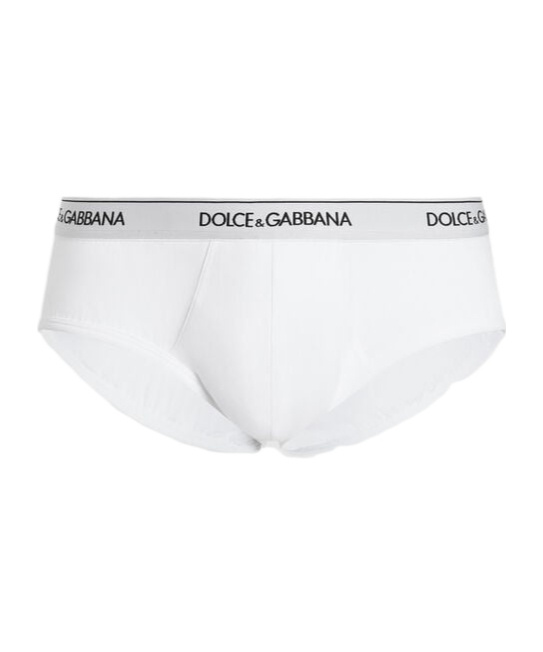 Dolce & Gabbana Set Of 3 Brando Briefs In White