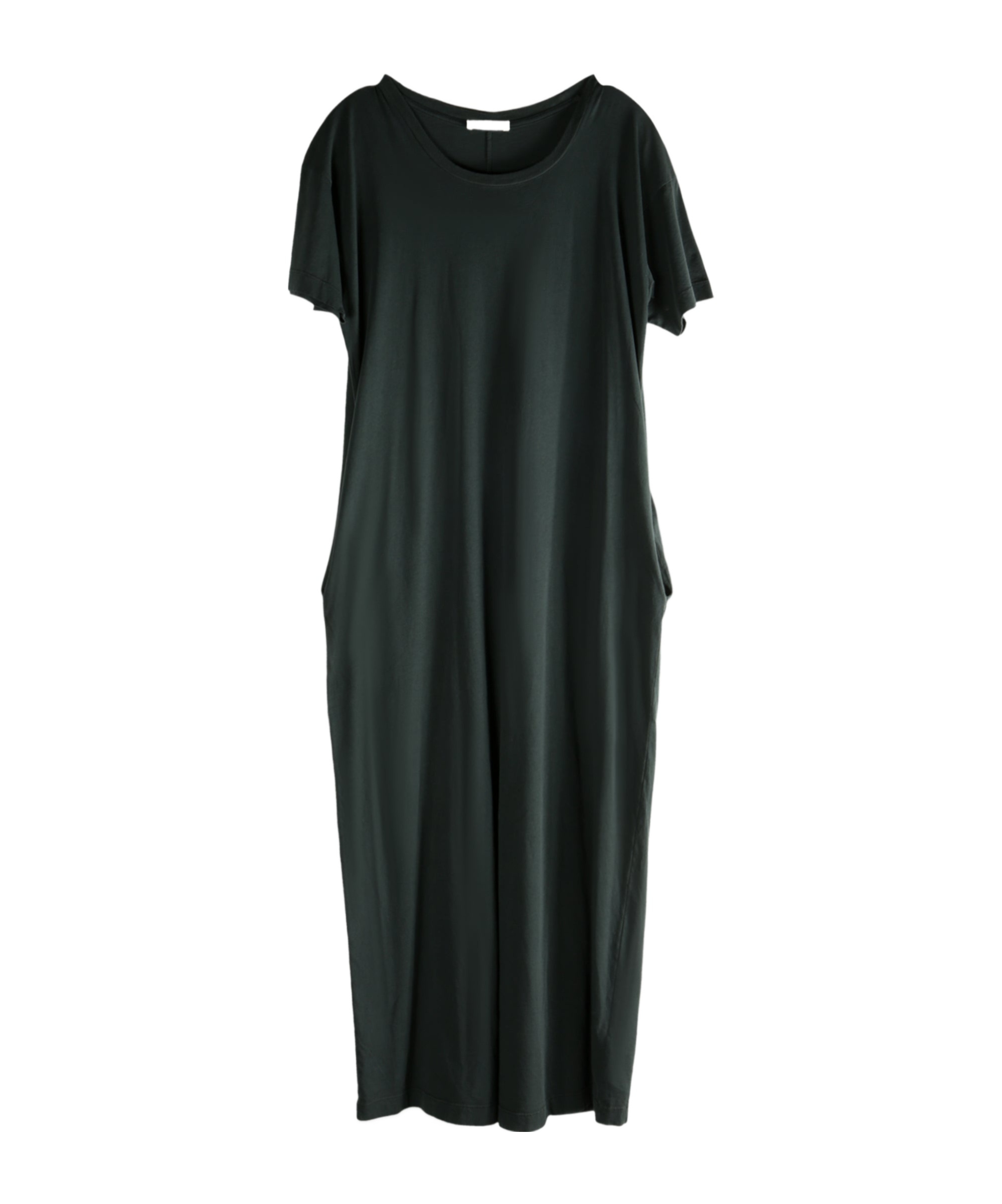 The Row Round Neck Short Sleeve Dress