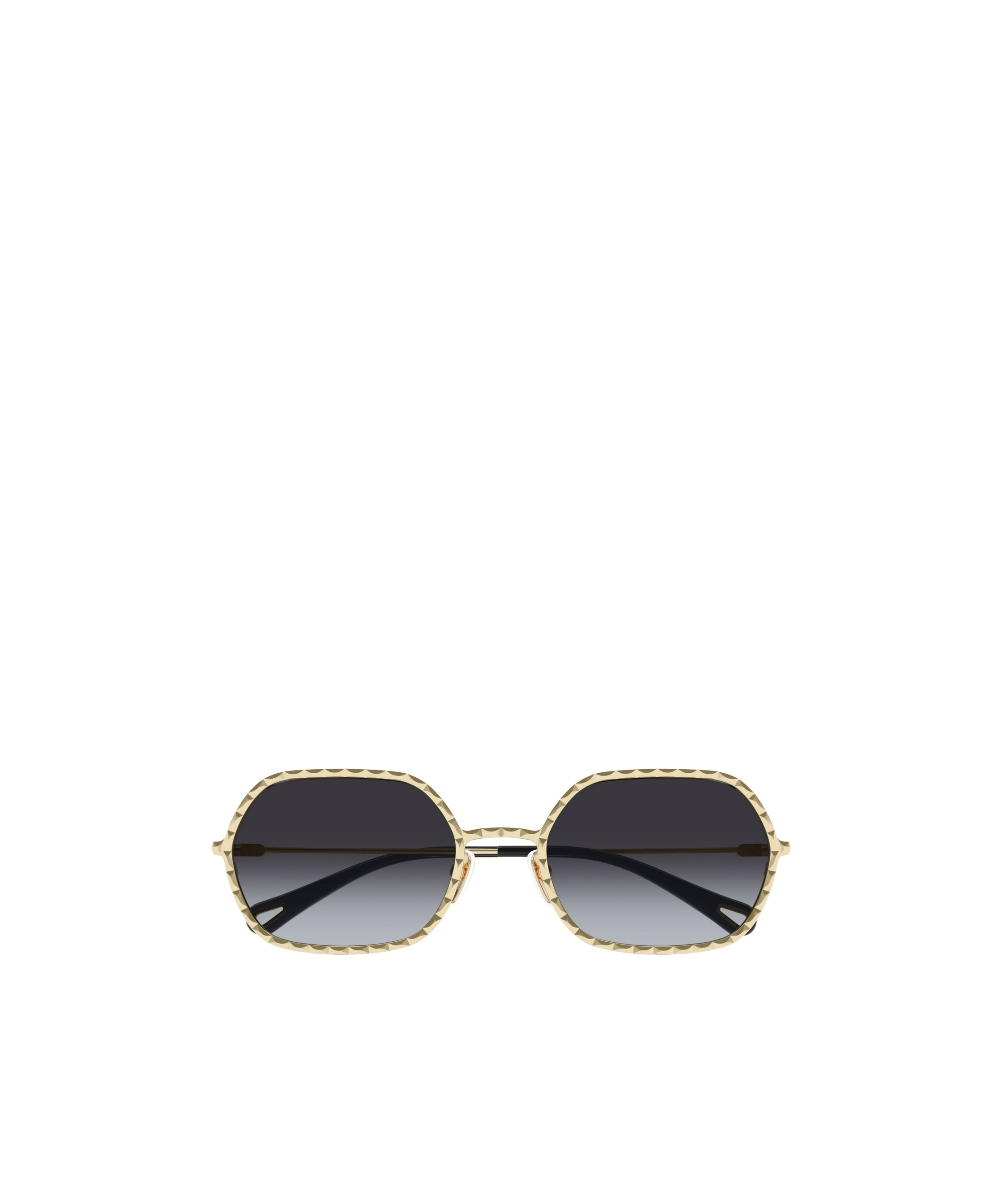 Chloé Rectangle-frame Sunglasses In Black