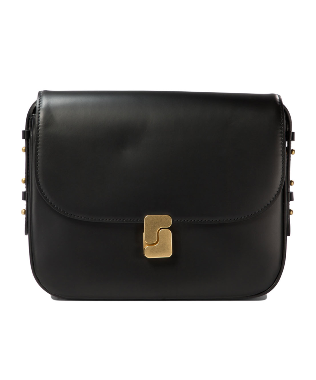 Soeur Flip Shoulder Bag In Black