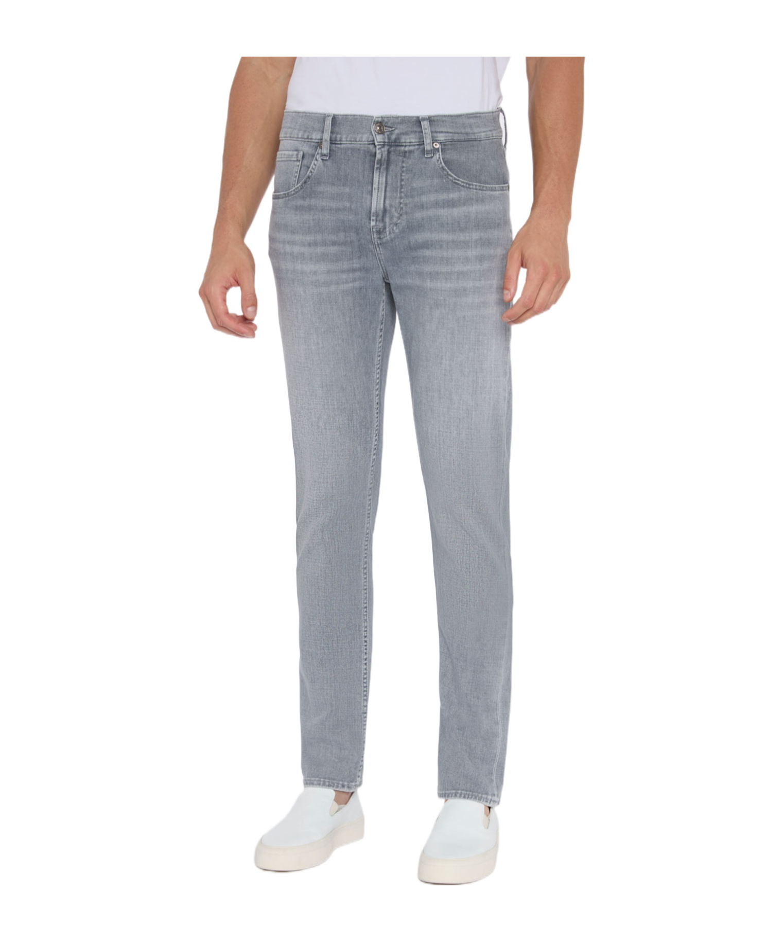 7 FOR ALL MANKIND BELT-LOOP JEANS